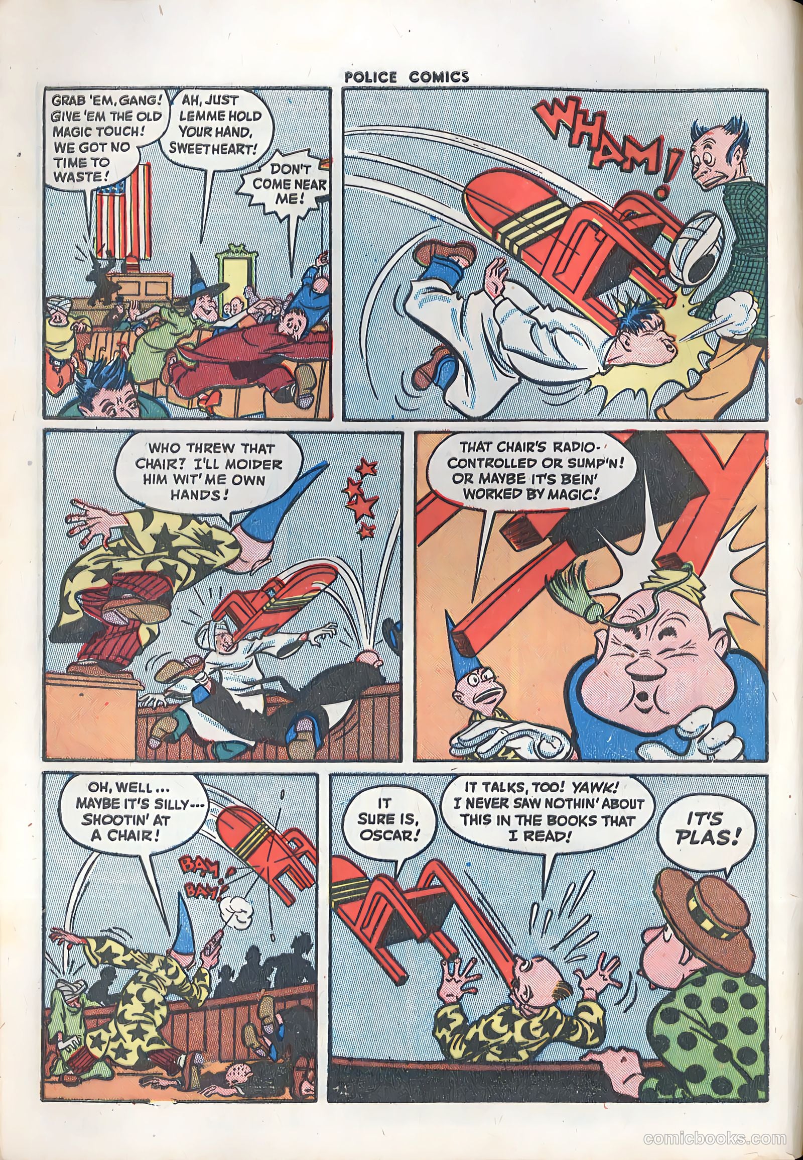 Police Comics #46 — page 17 of 61