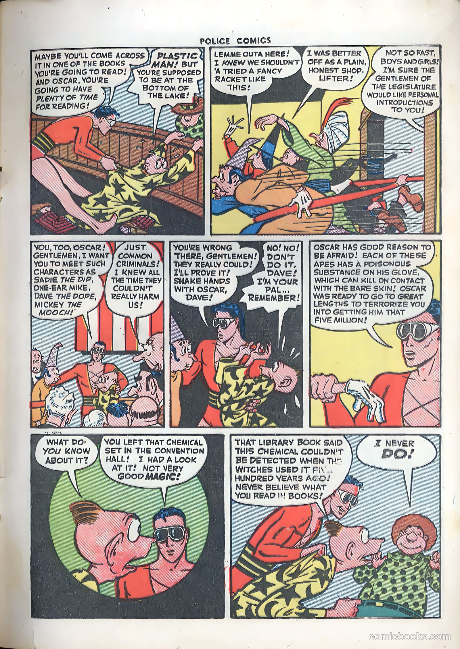 Police Comics #46 — page 18 of 61