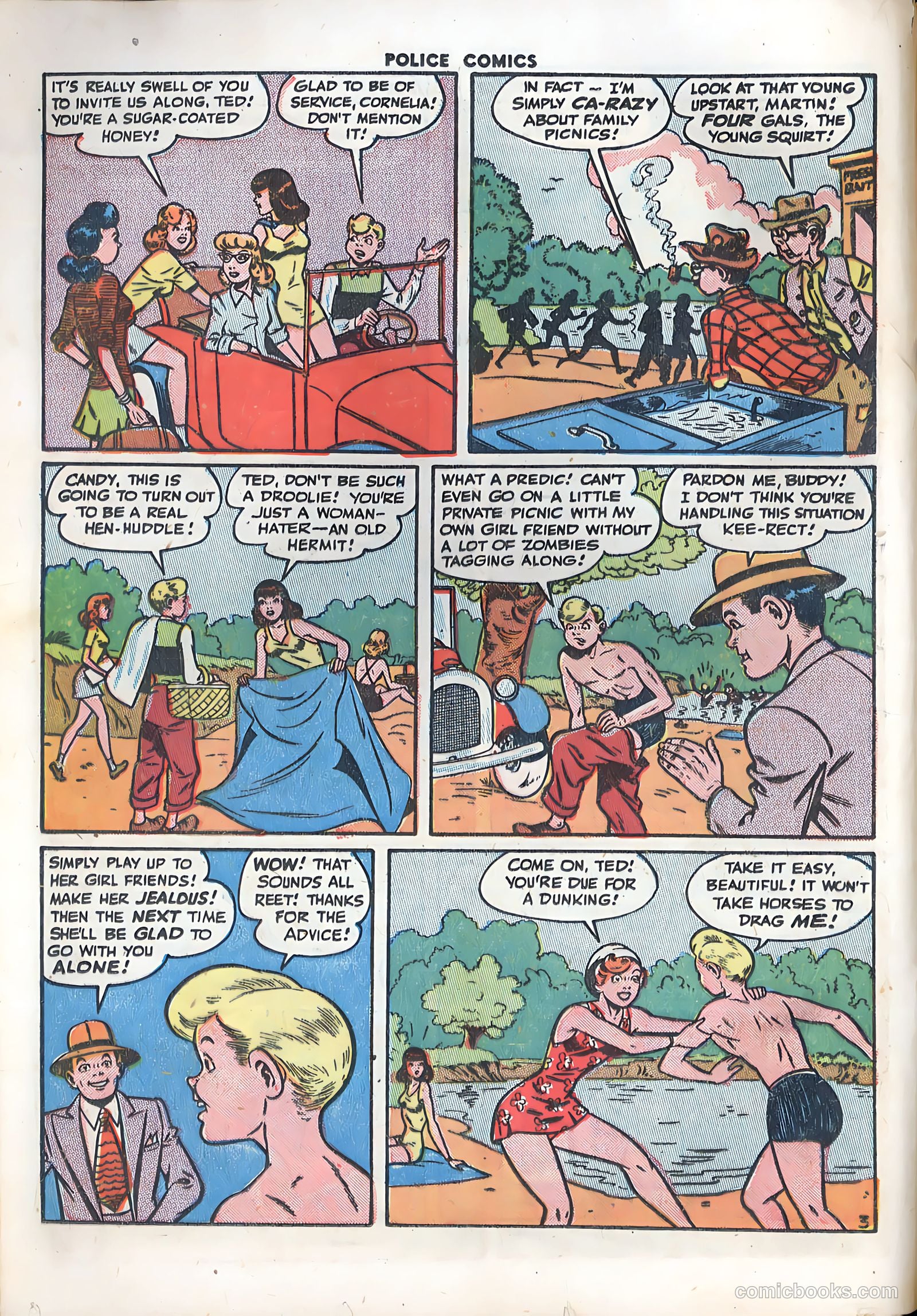 Police Comics #46 — page 21 of 61