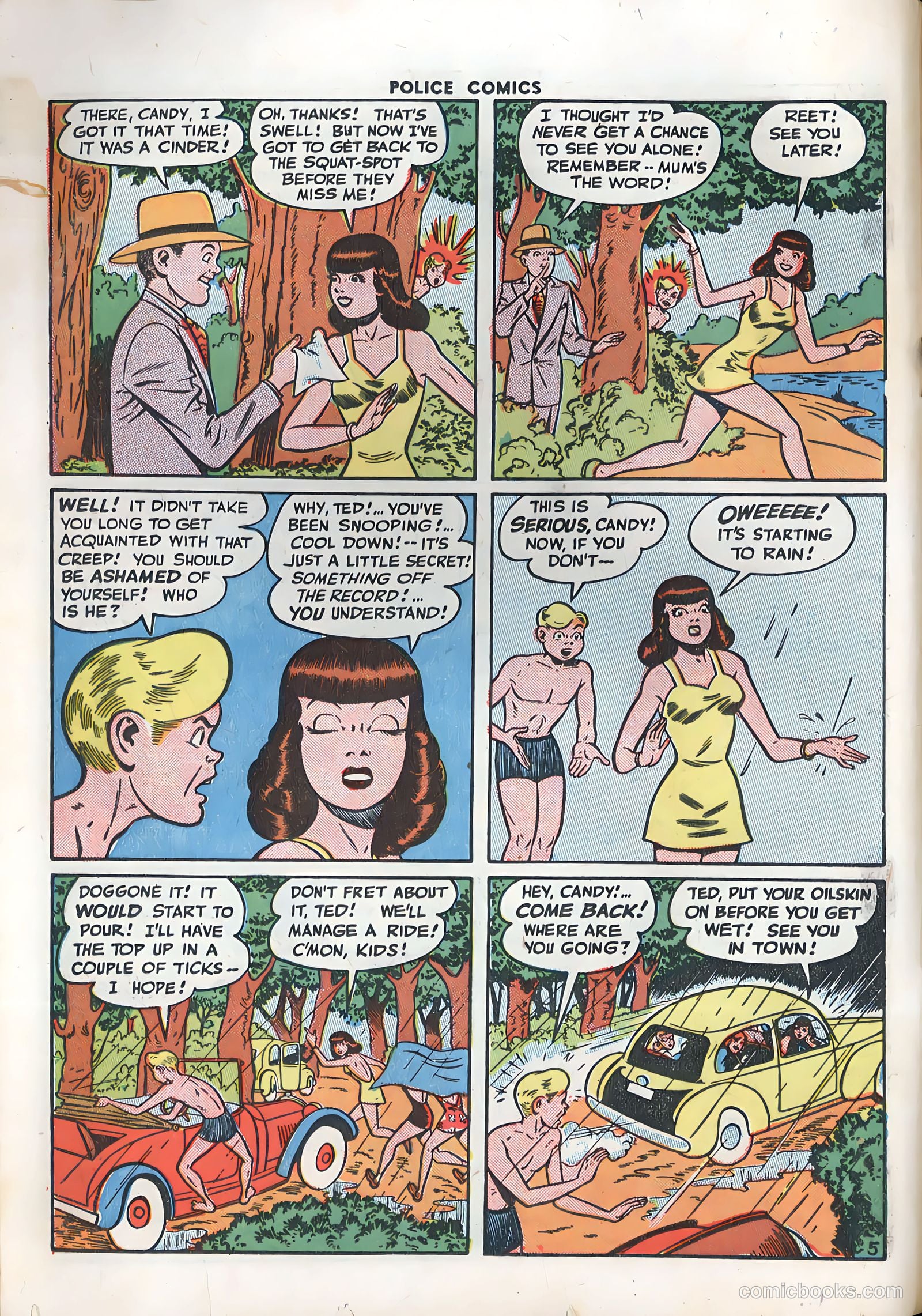 Police Comics #46 — page 23 of 61