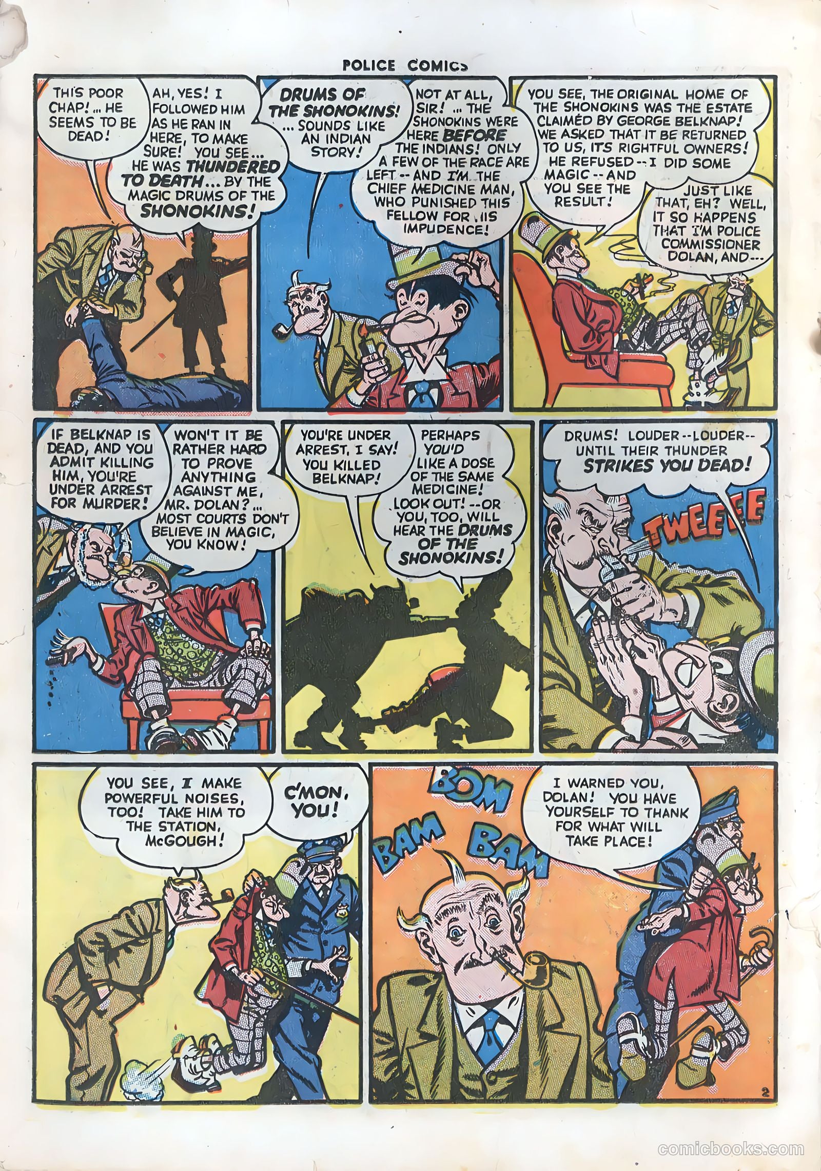Police Comics #46 — page 33 of 61