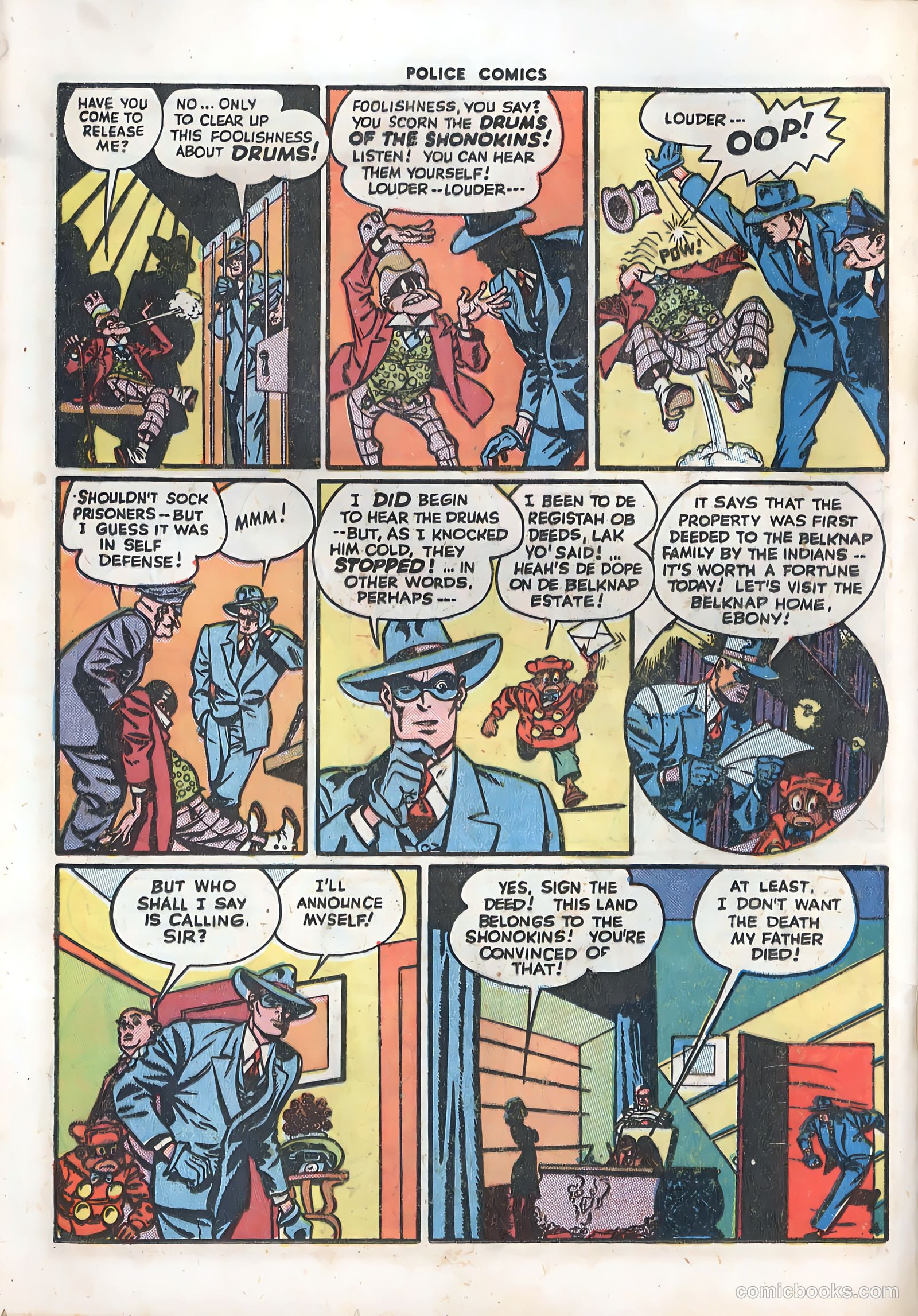 Police Comics #46 — page 35 of 61