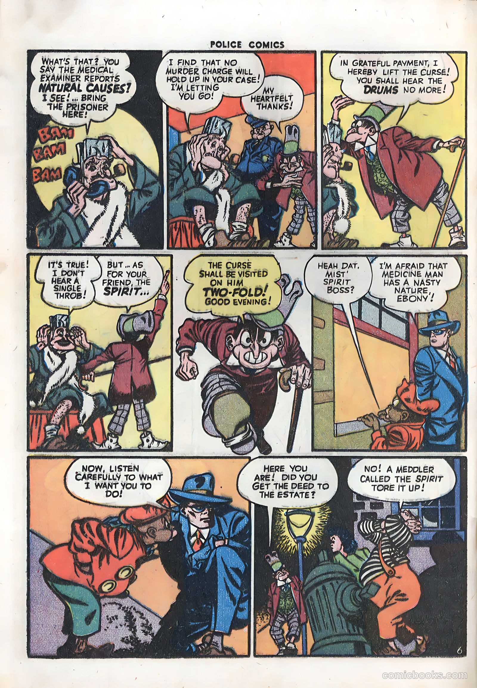 Police Comics #46 — page 37 of 61