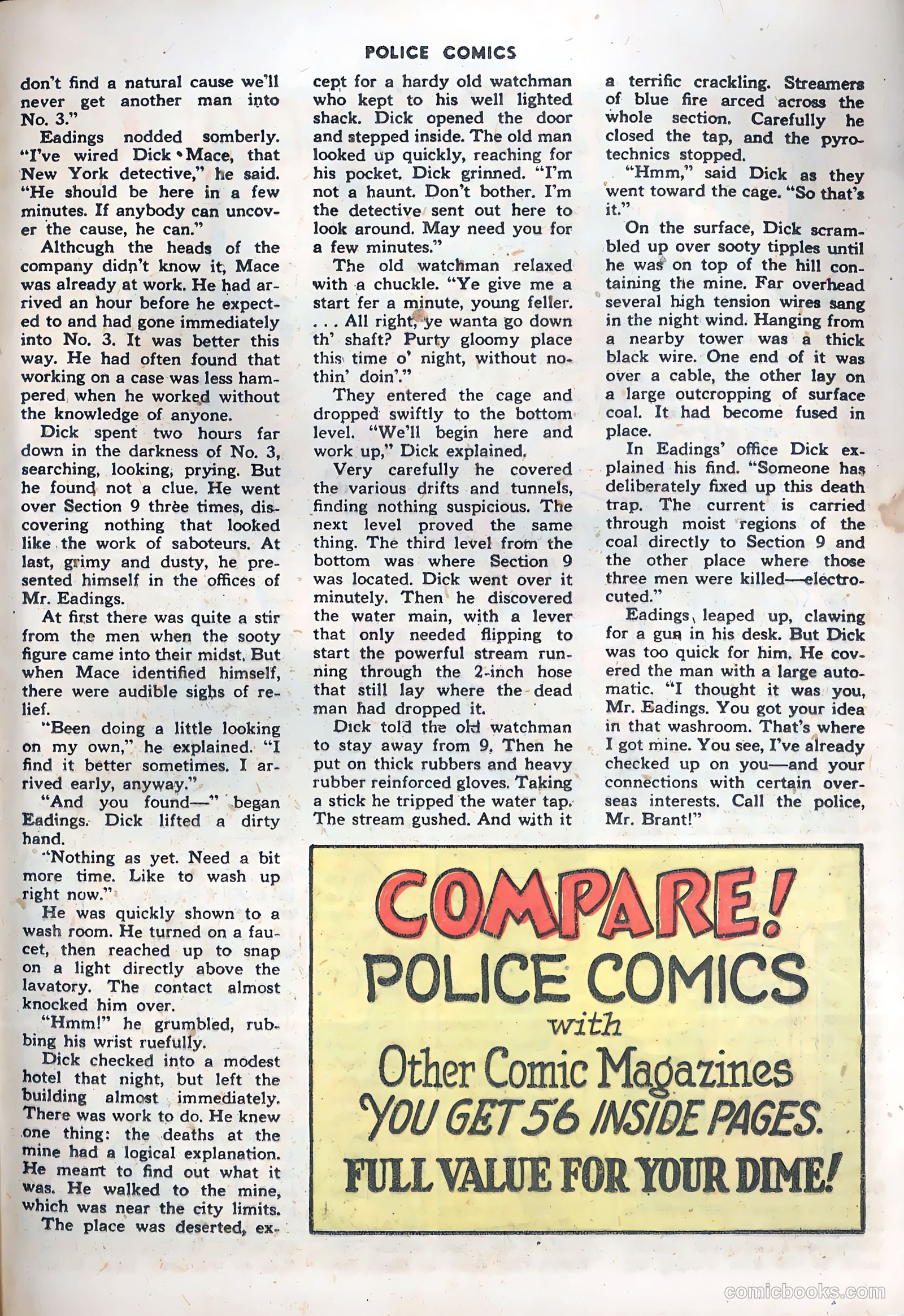 Police Comics #46 — page 42 of 61