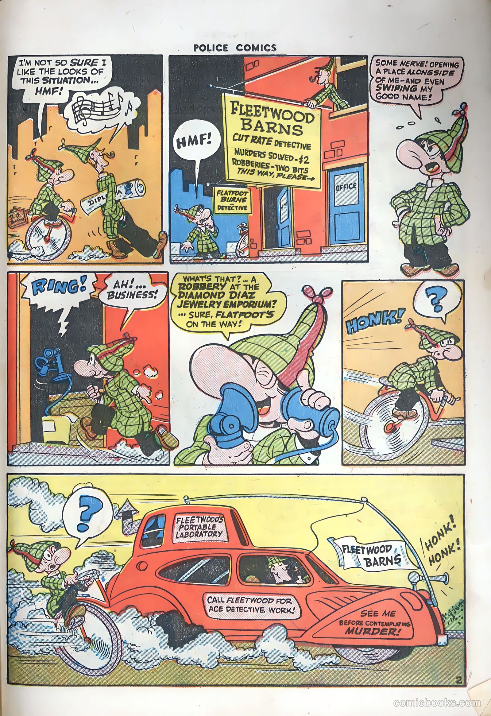 Police Comics #46 — page 44 of 61