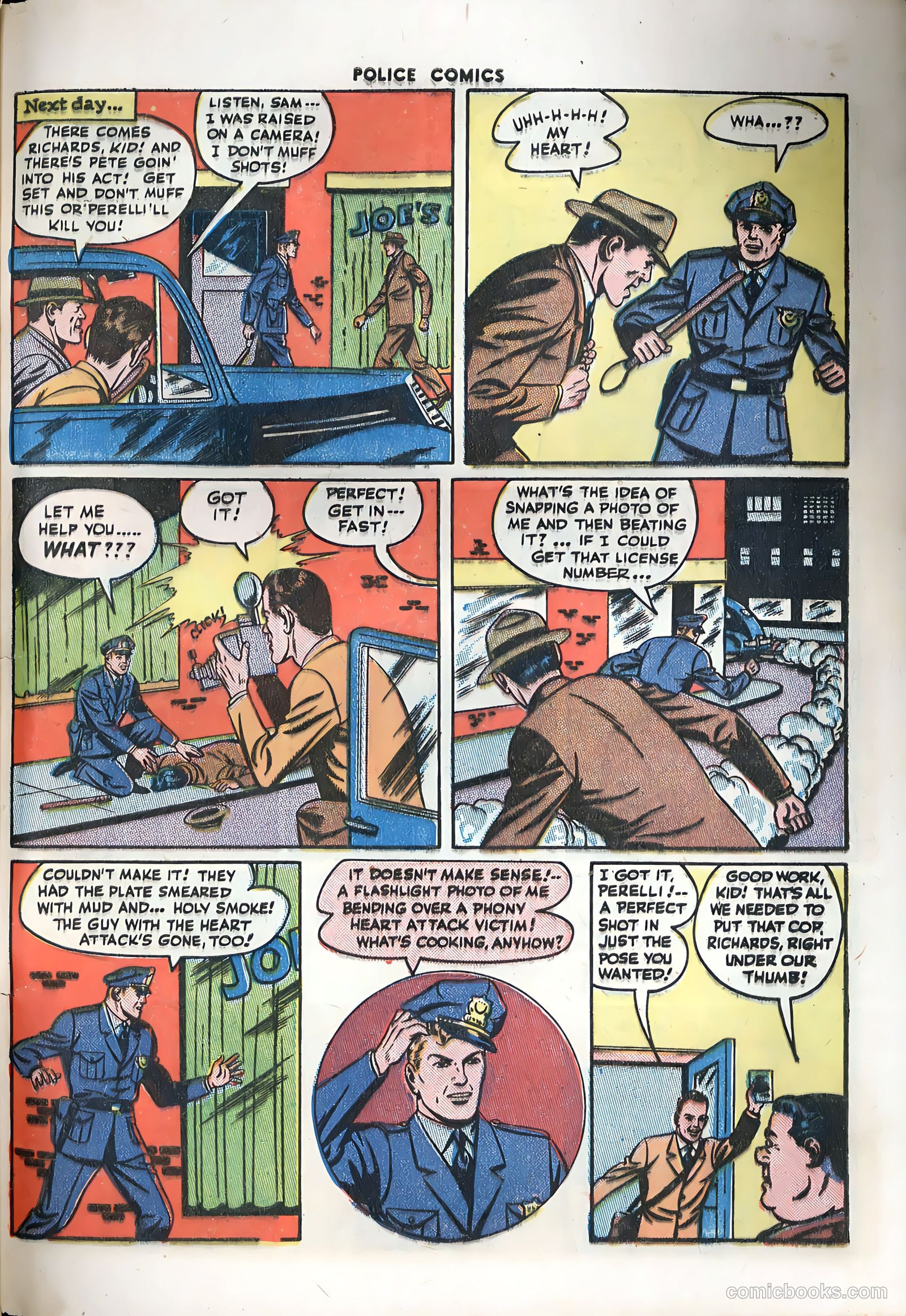 Police Comics #46 — page 54 of 61