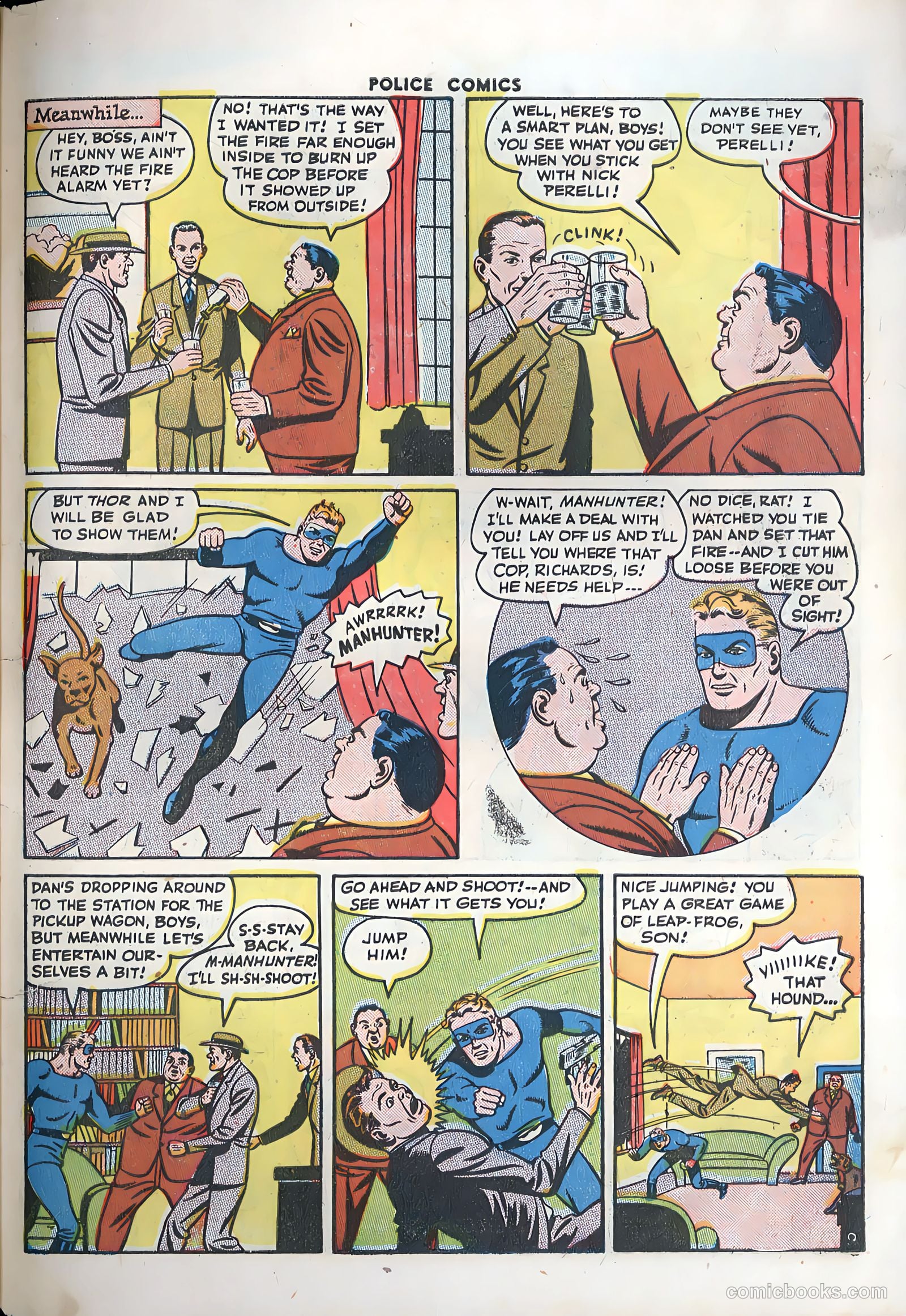Police Comics #46 — page 58 of 61