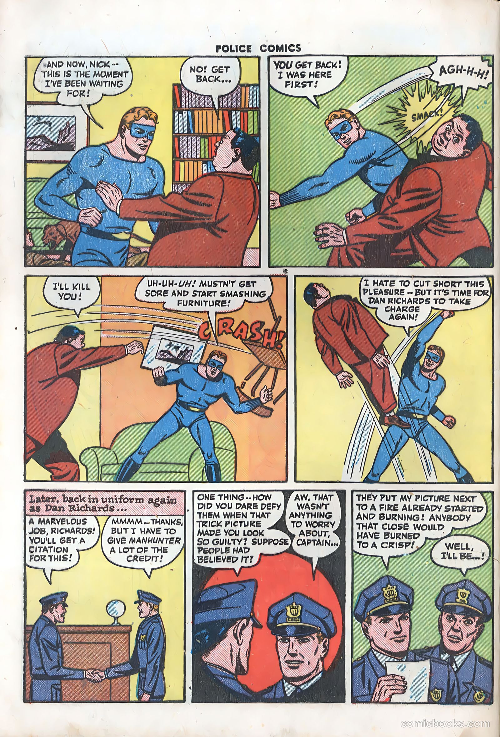 Police Comics #46 — page 59 of 61