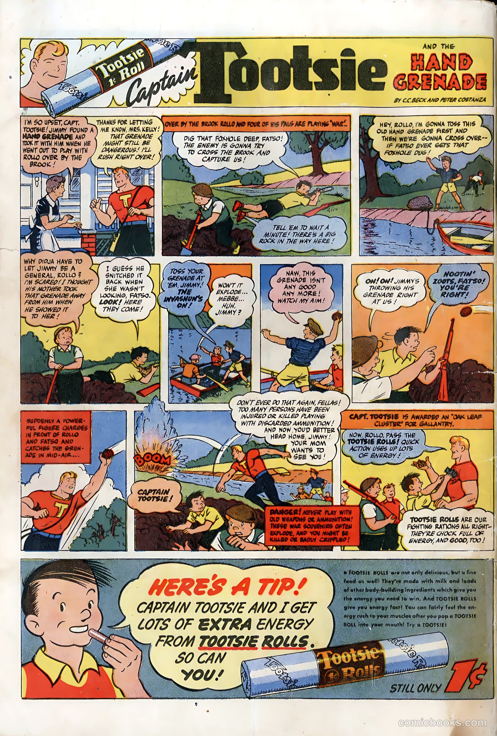 Police Comics #46 — page 61 of 61