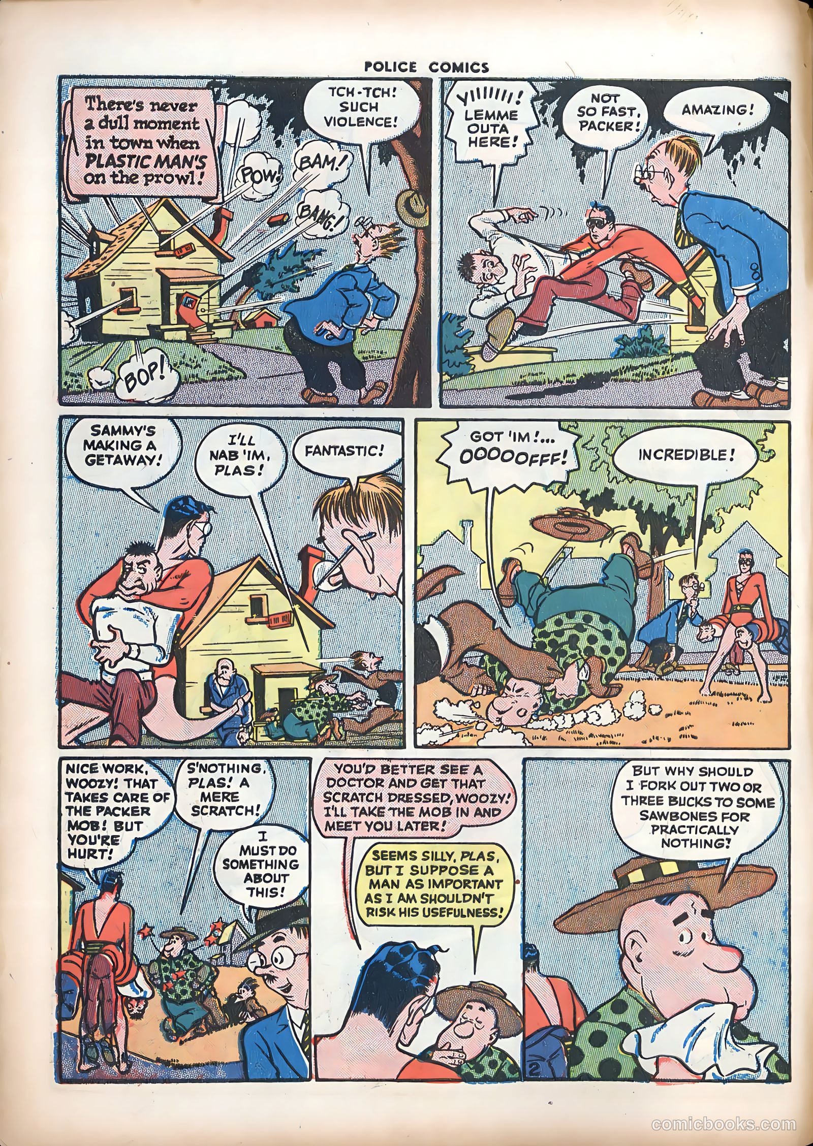 Police Comics #47 — page 4 of 60