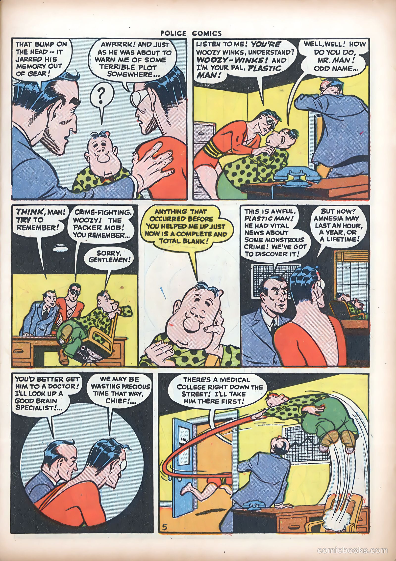 Police Comics #47 — page 7 of 60