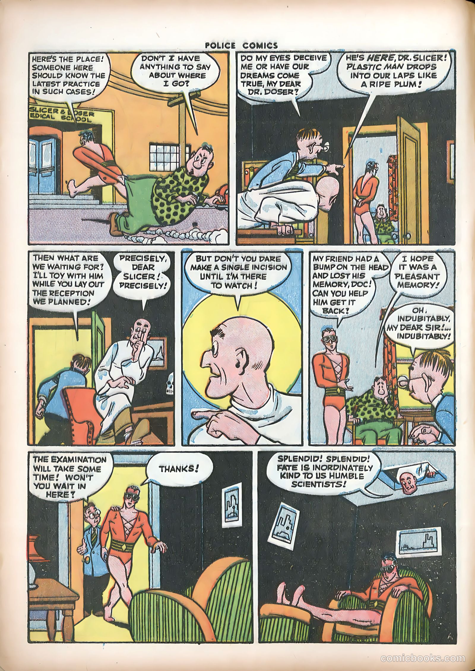 Police Comics #47 — page 8 of 60