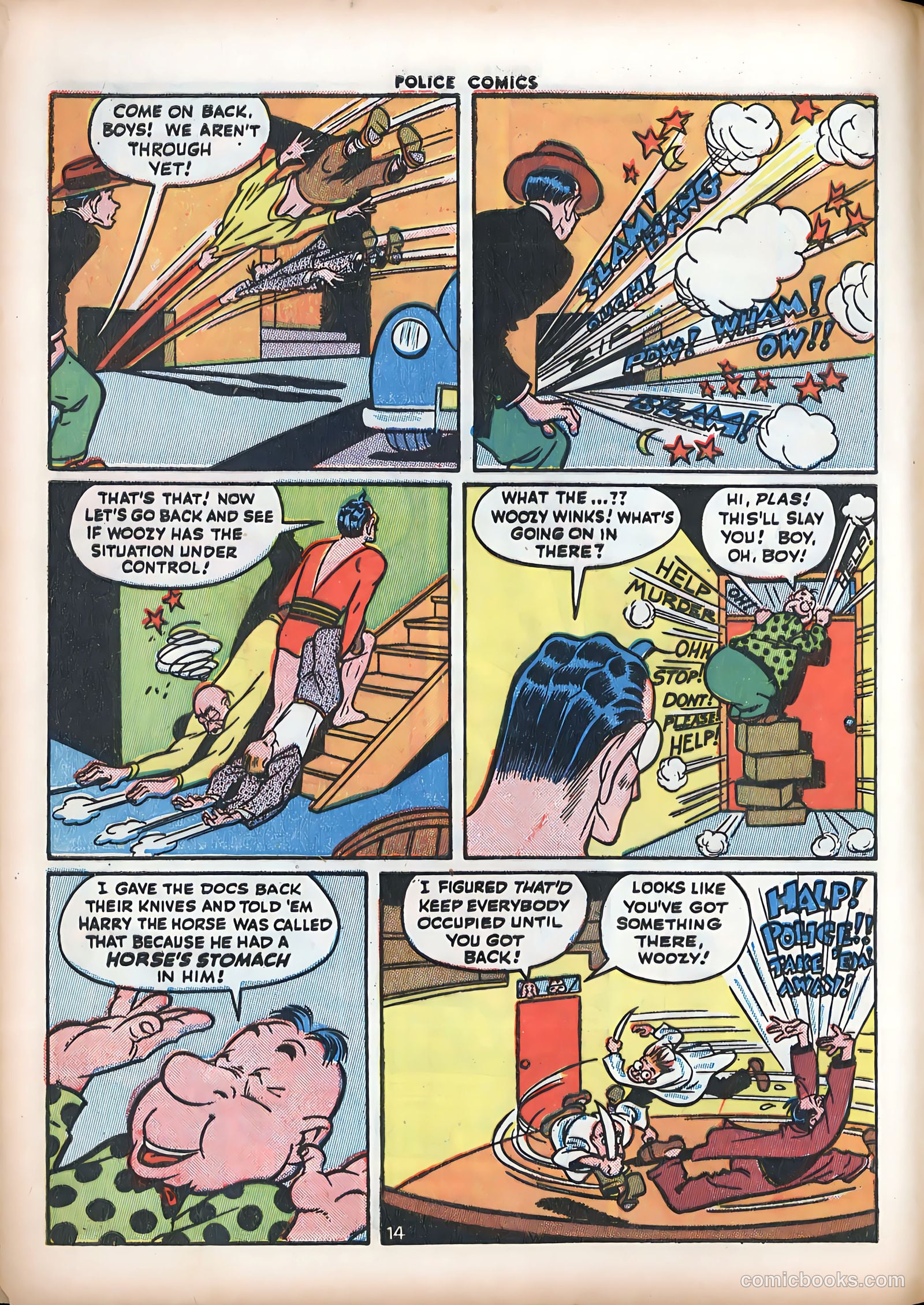 Police Comics #47 — page 16 of 60