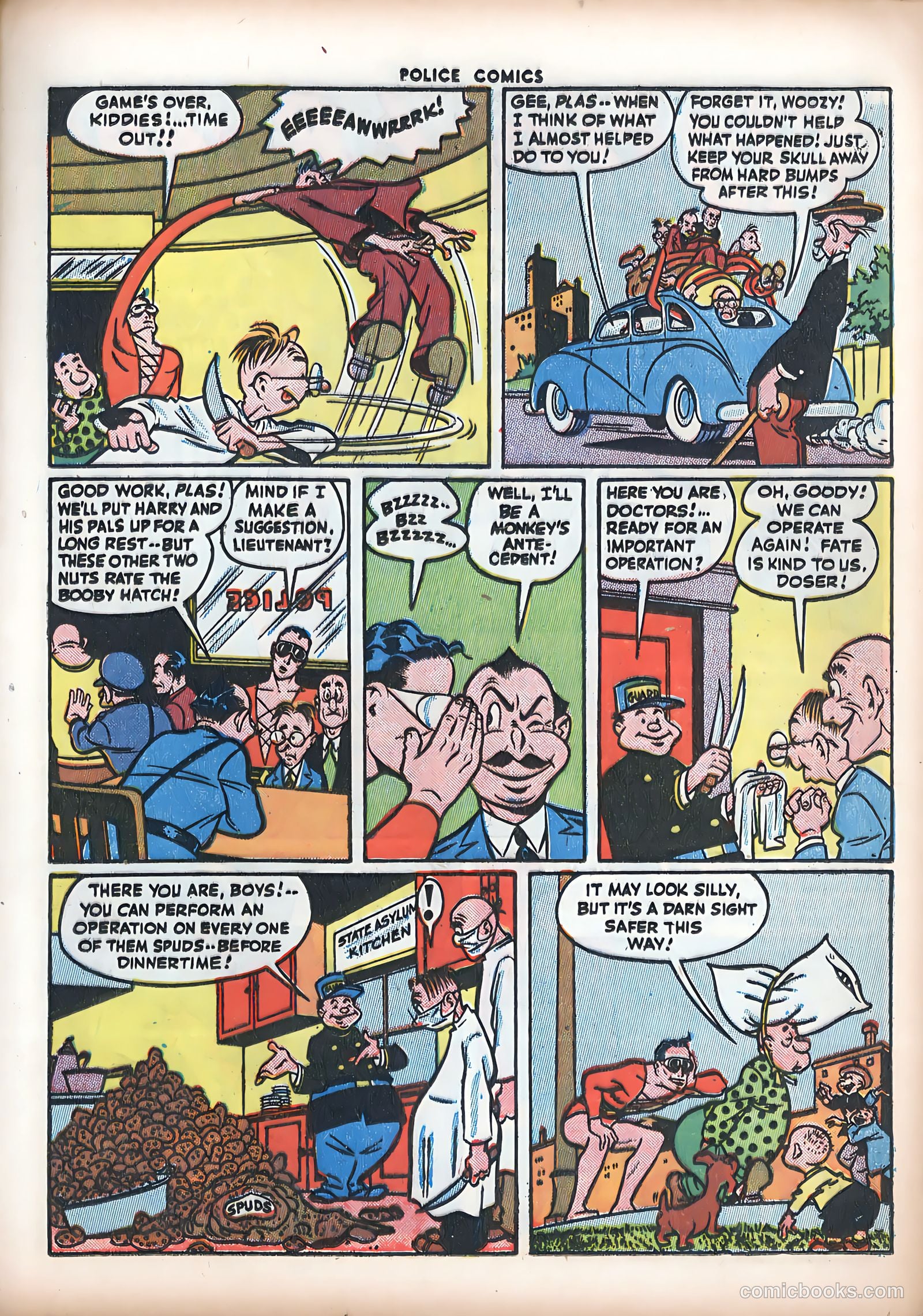 Police Comics #47 — page 17 of 60