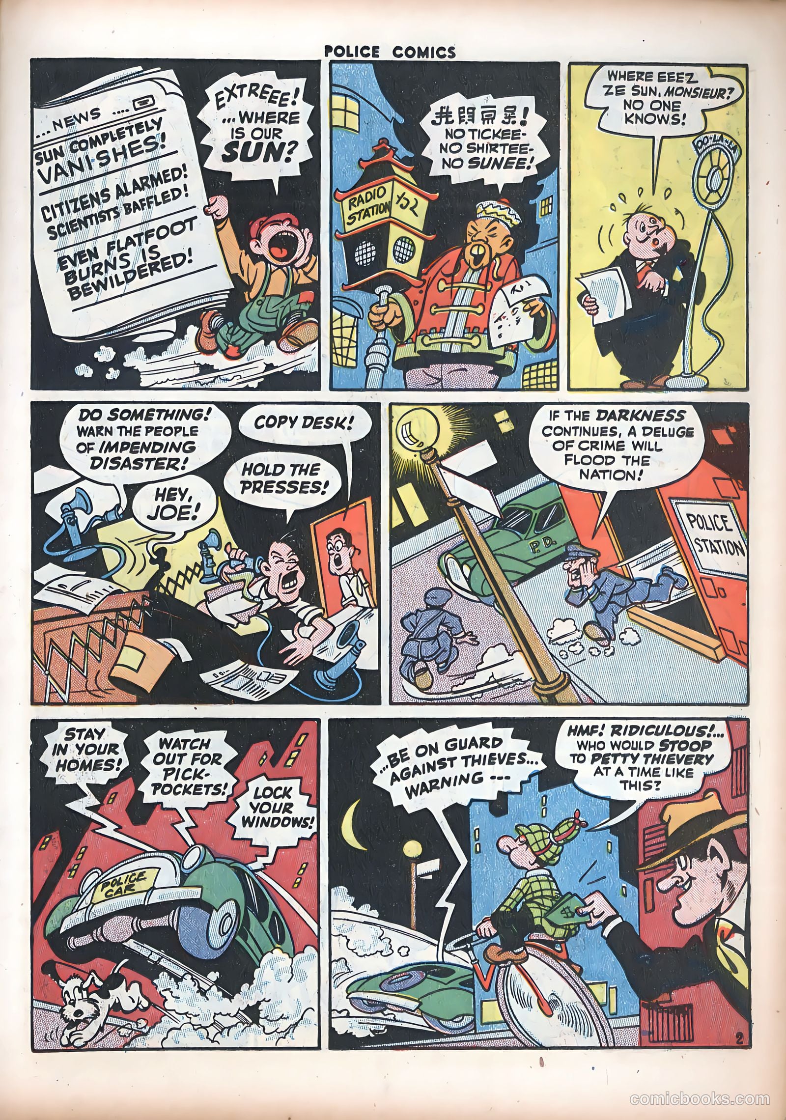 Police Comics #47 — page 19 of 60