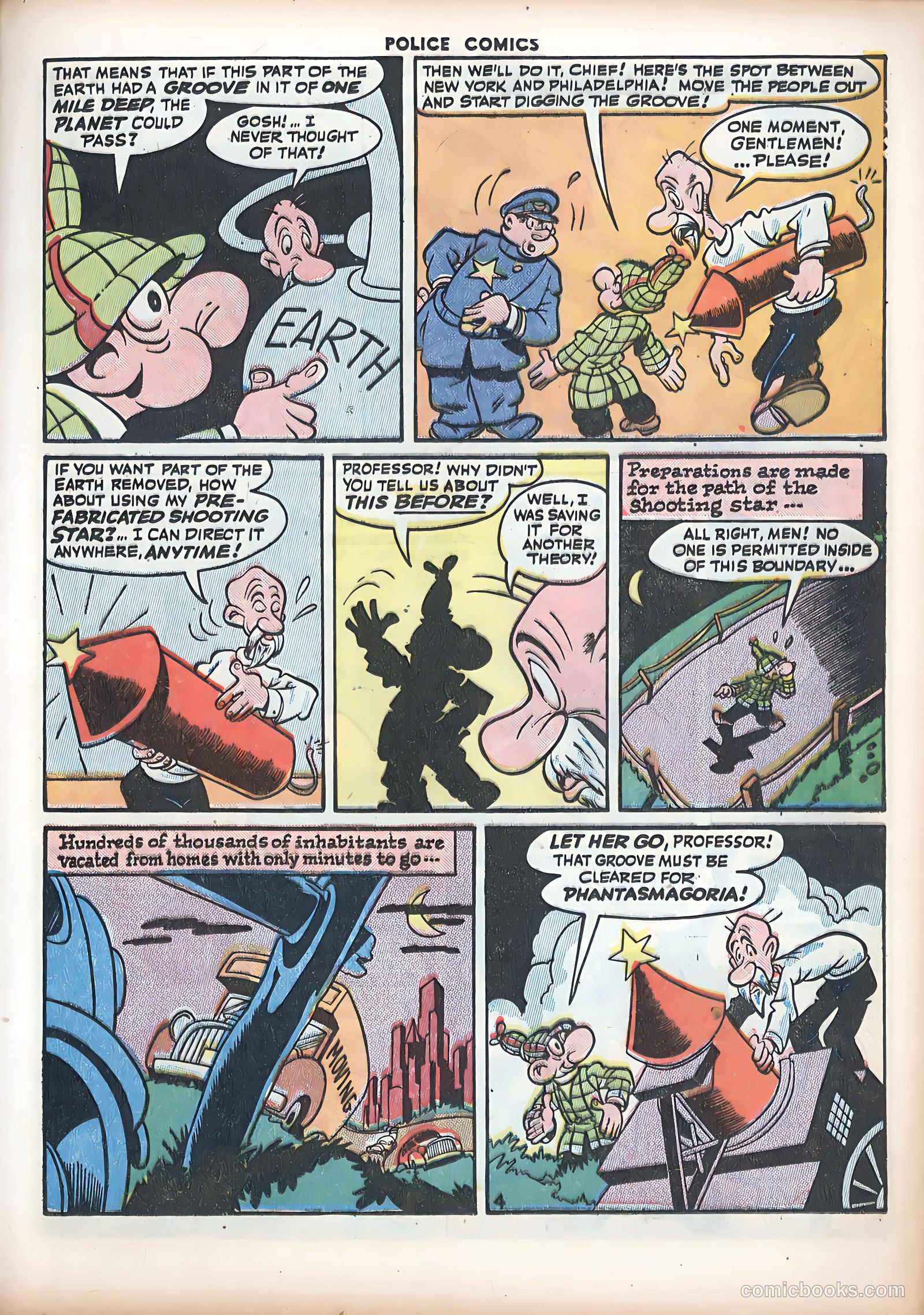 Police Comics #47 — page 21 of 60
