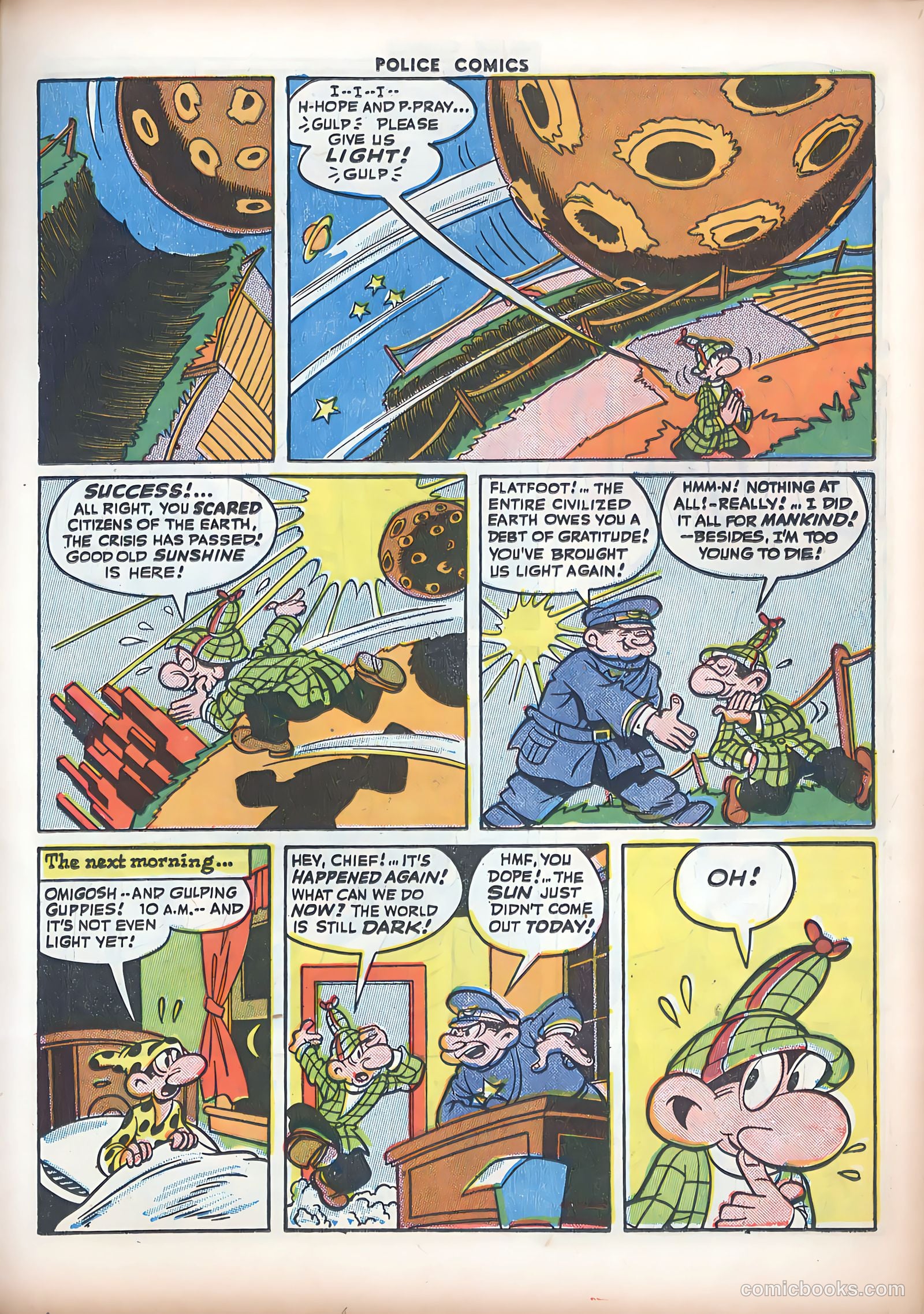 Police Comics #47 — page 23 of 60