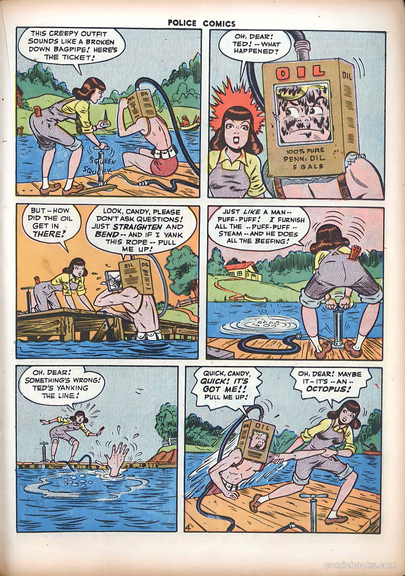 Police Comics #47 — page 33 of 60