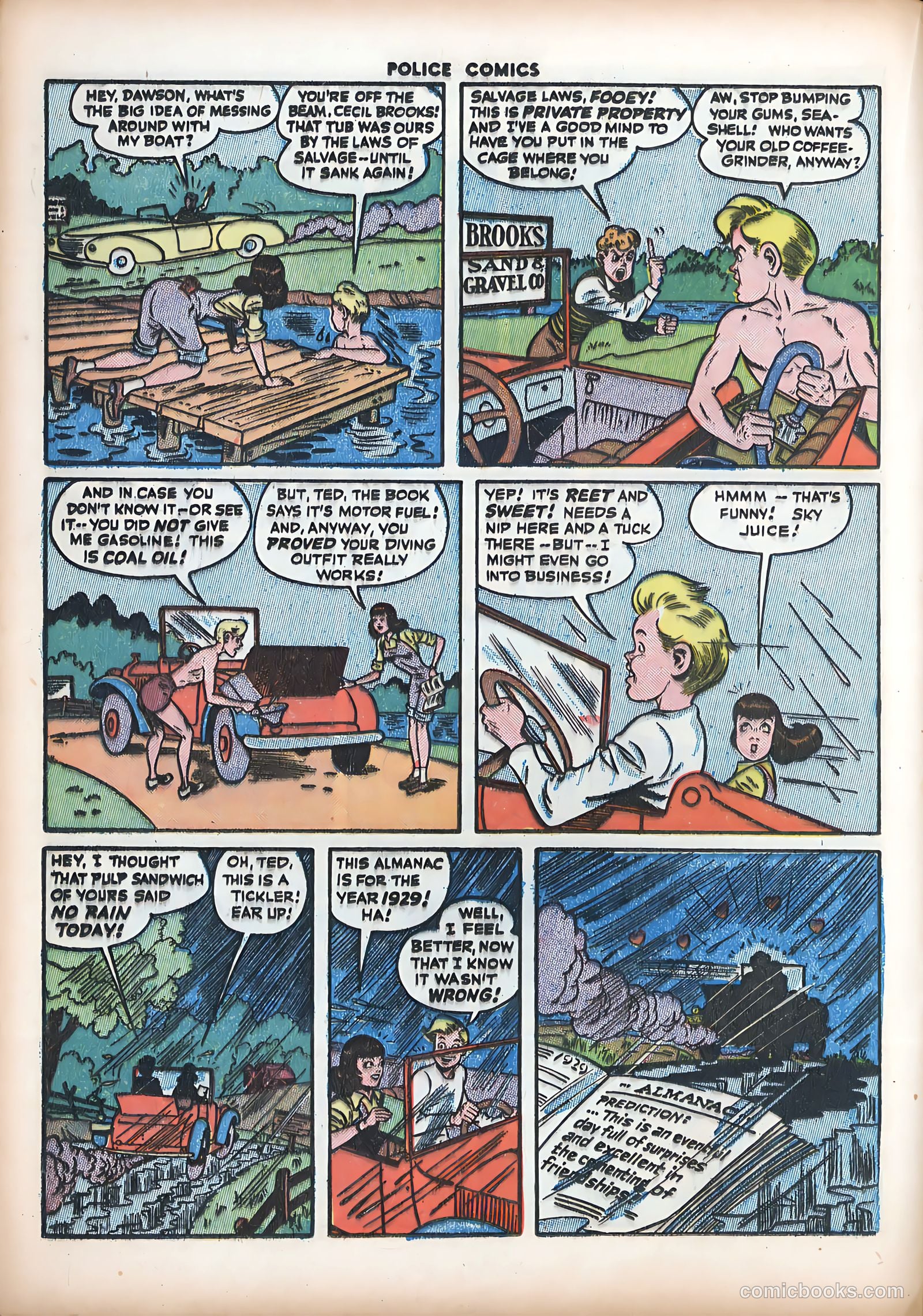 Police Comics #47 — page 36 of 60