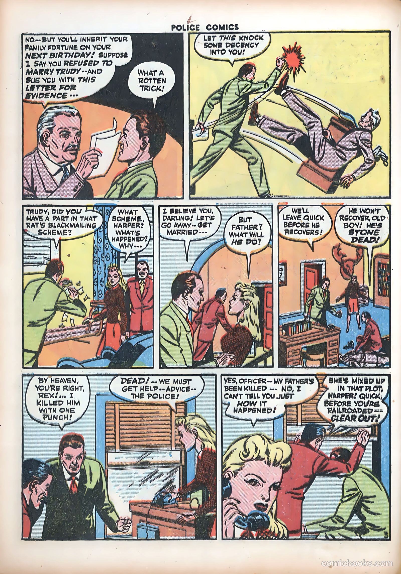 Police Comics #47 — page 40 of 60
