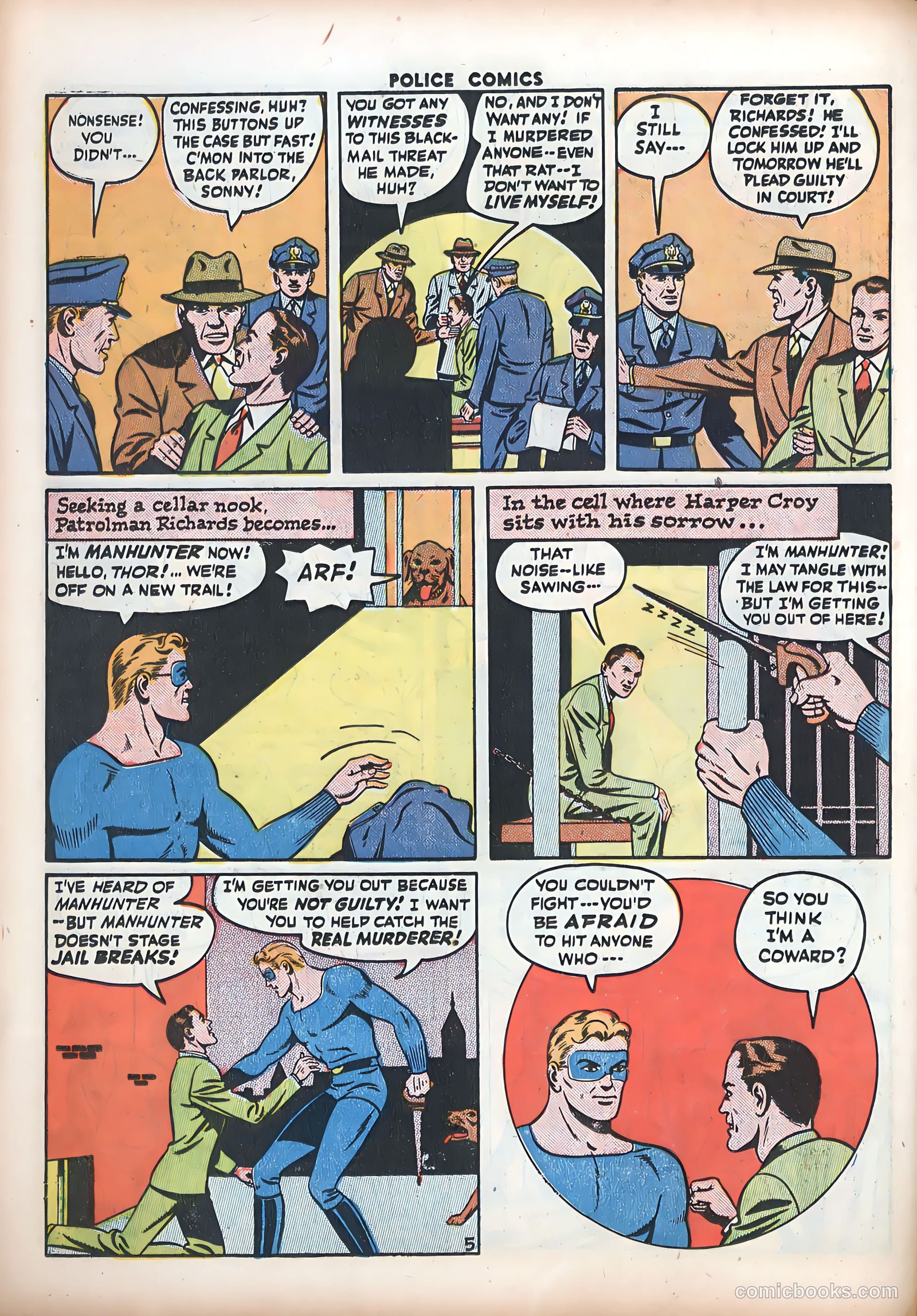 Police Comics #47 — page 42 of 60