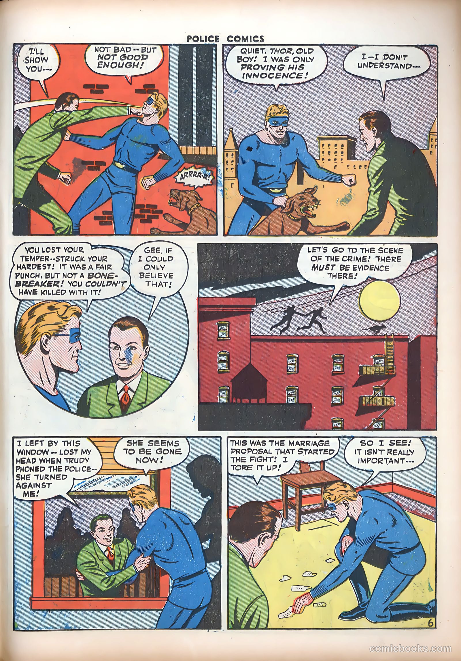 Police Comics #47 — page 43 of 60