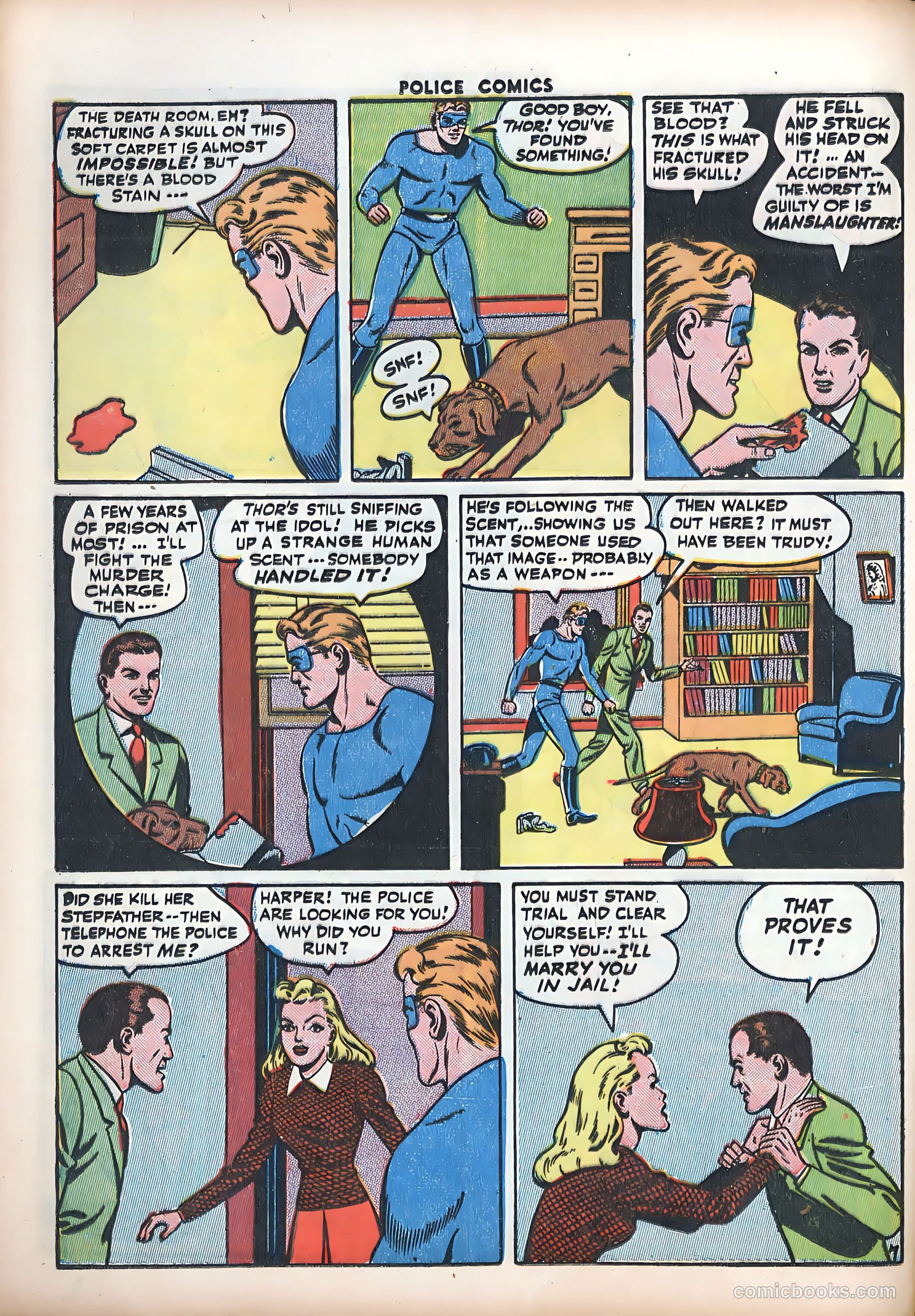 Police Comics #47 — page 44 of 60