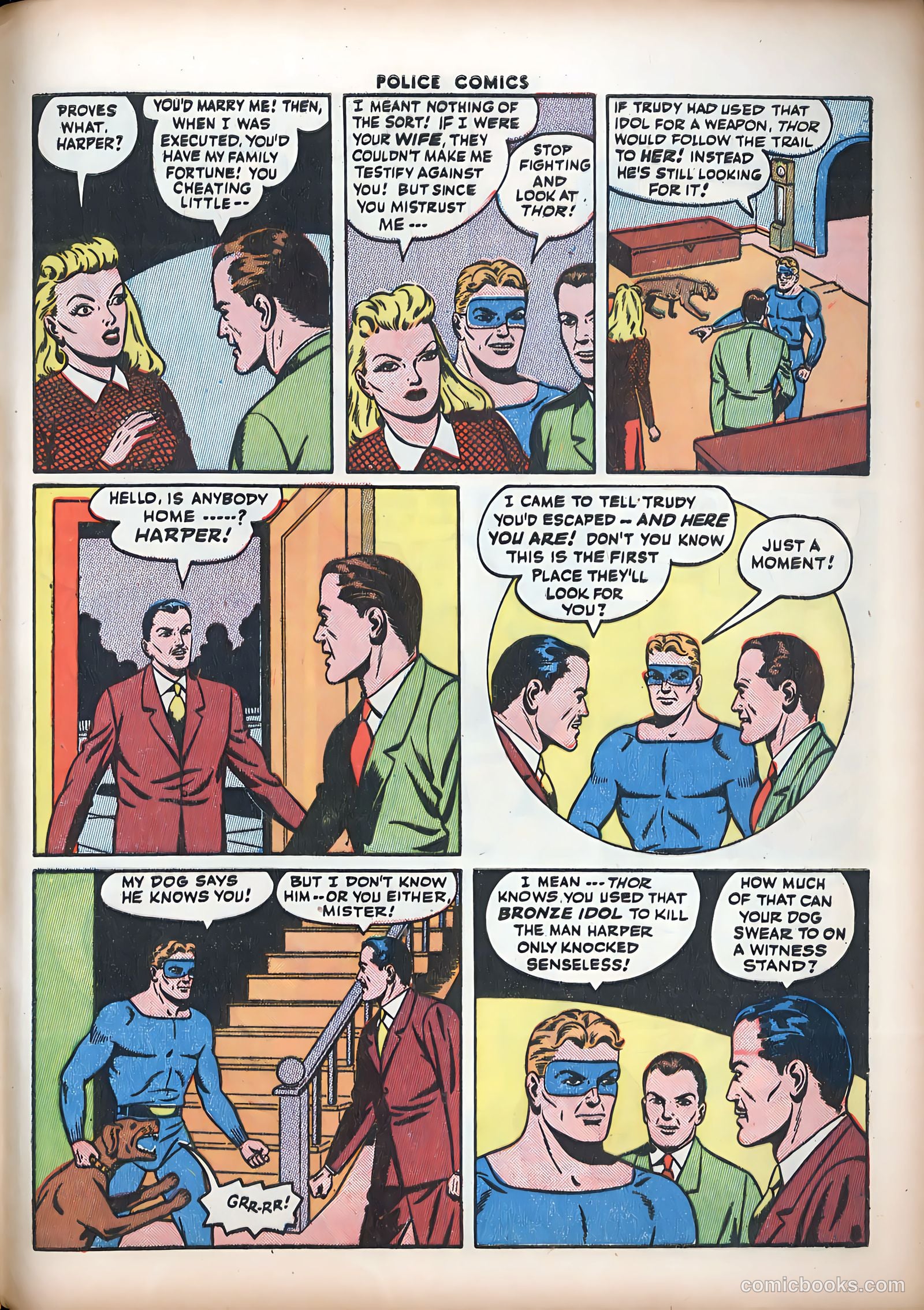 Police Comics #47 — page 45 of 60