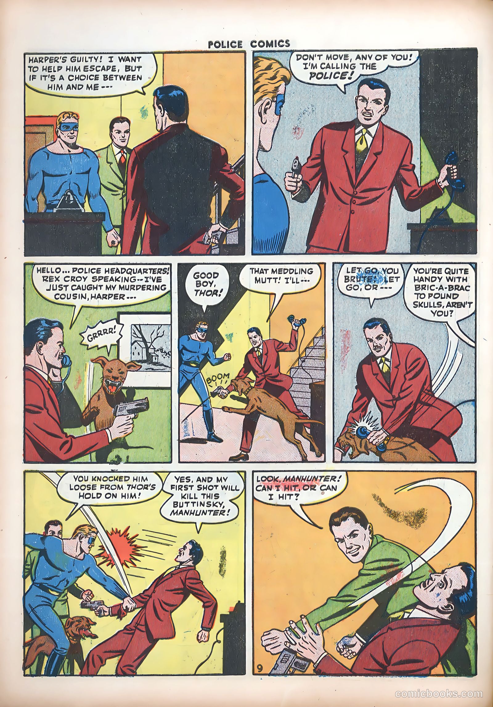 Police Comics #47 — page 46 of 60