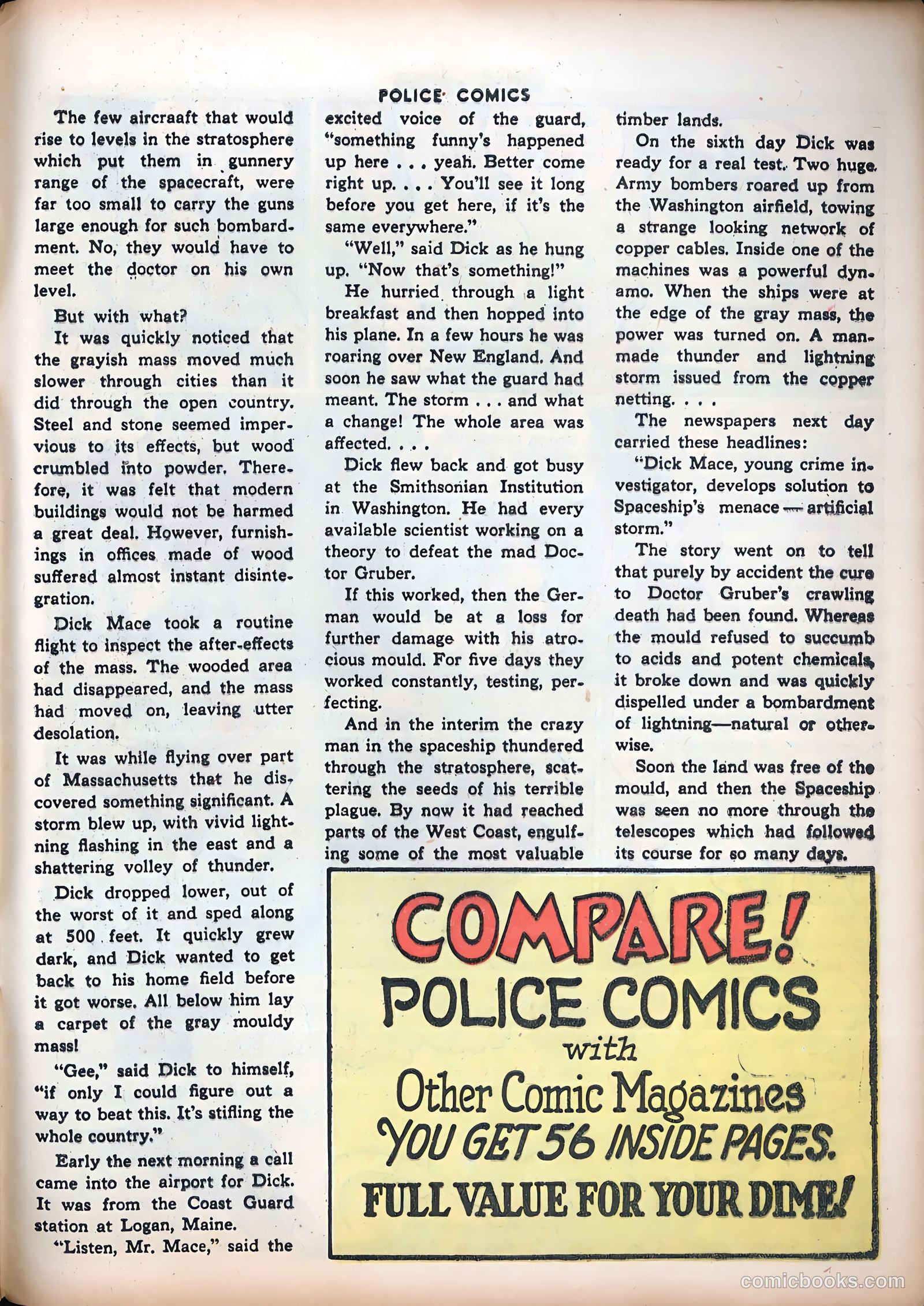 Police Comics #47 — page 49 of 60