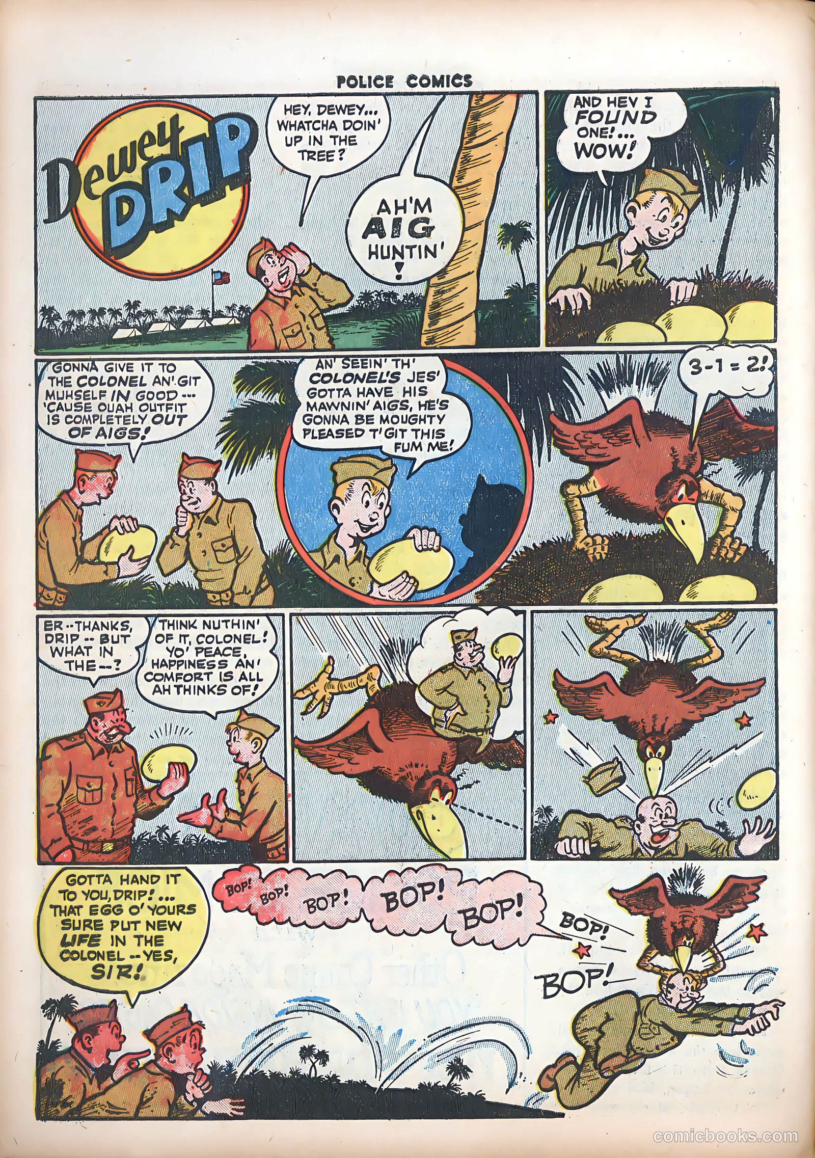 Police Comics #47 — page 50 of 60