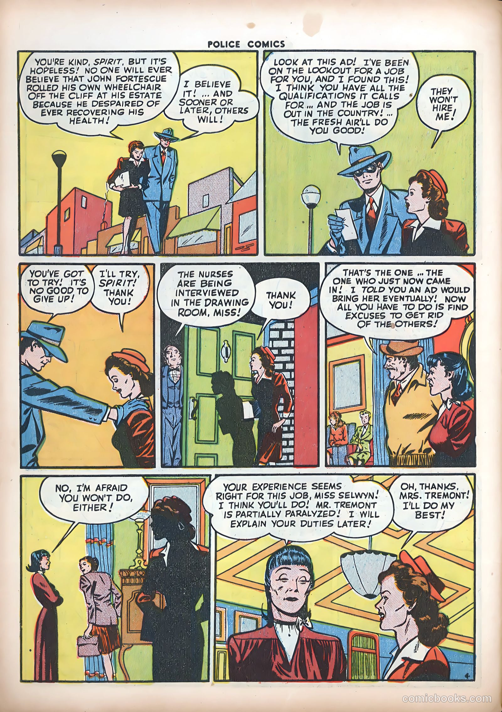 Police Comics #47 — page 54 of 60
