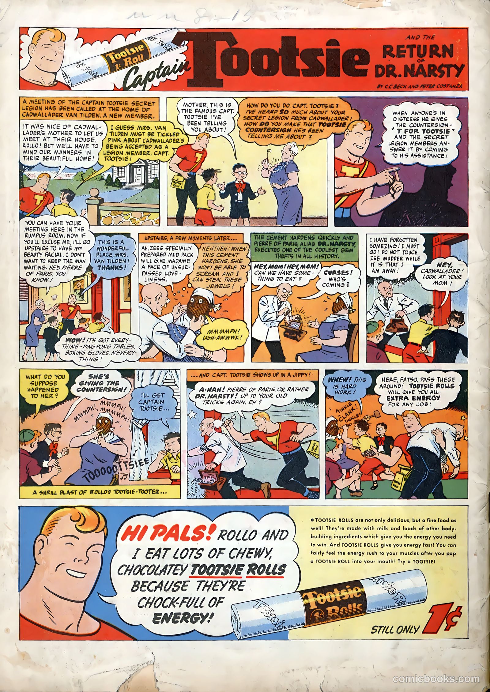 Police Comics #47 — page 60 of 60