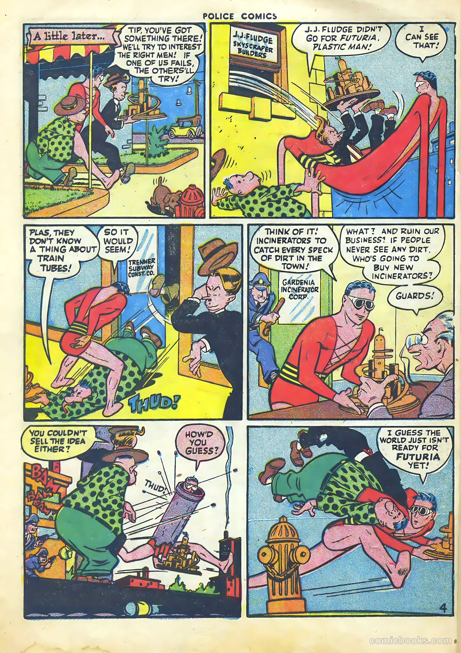 Police Comics #48 — page 6 of 60