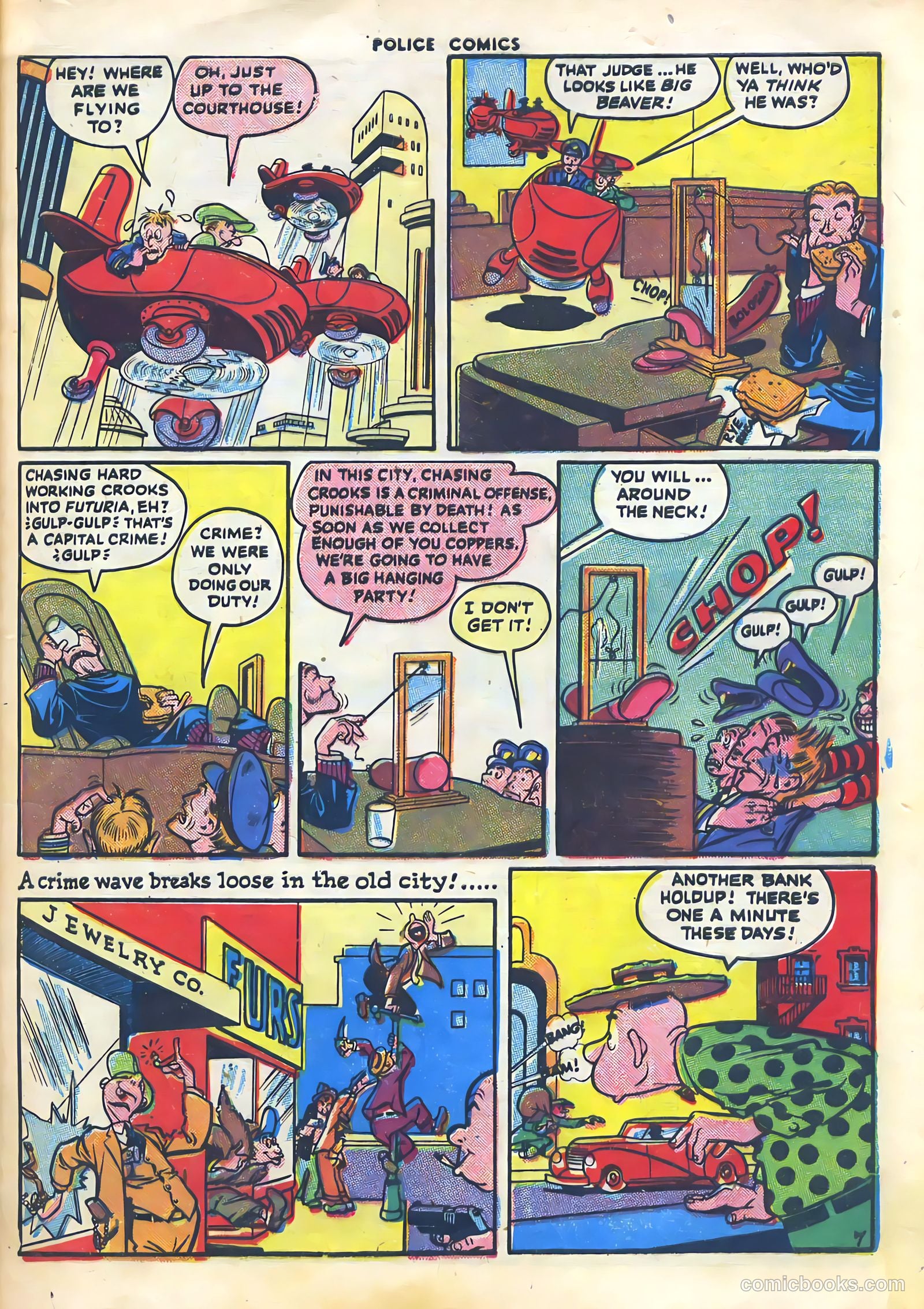 Police Comics #48 — page 9 of 60
