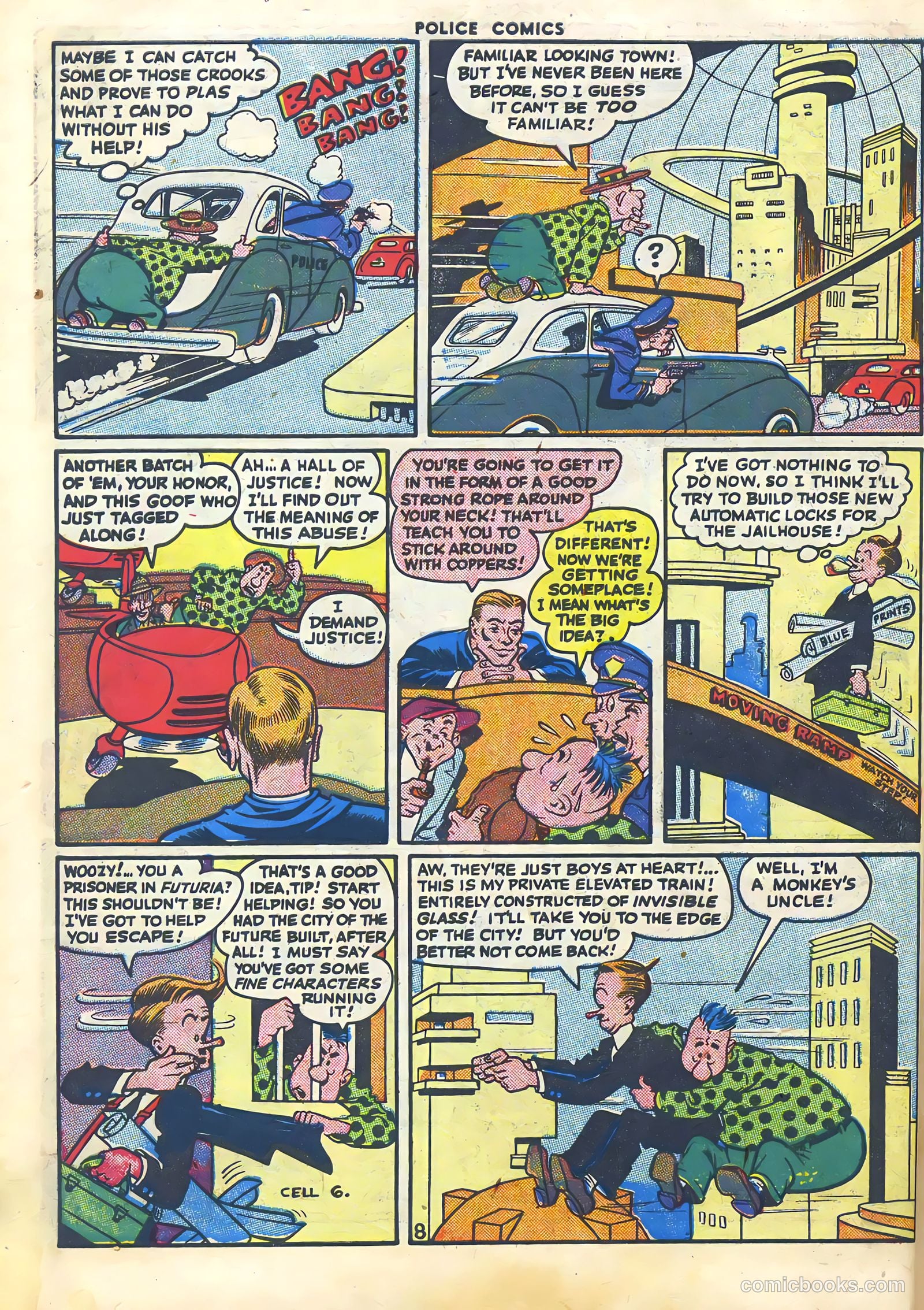 Police Comics #48 — page 10 of 60