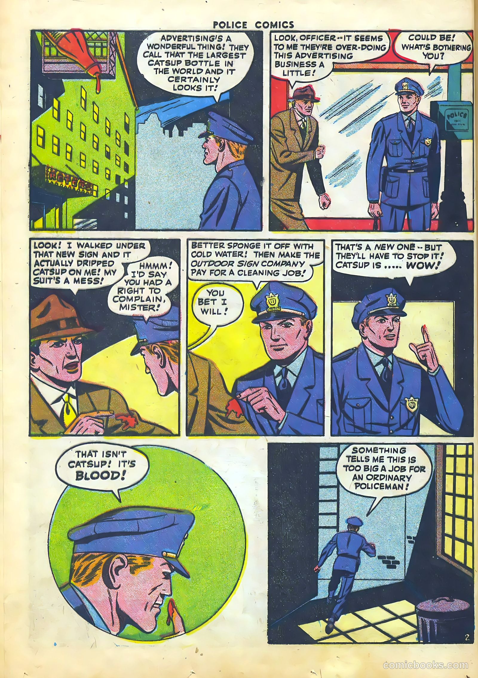 Police Comics #48 — page 20 of 60
