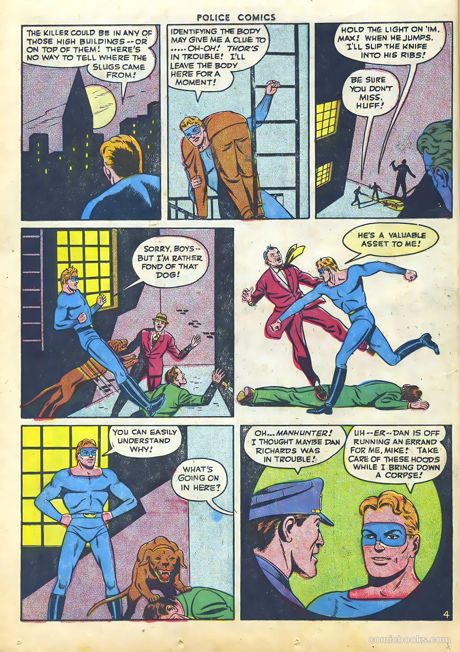 Police Comics #48 — page 22 of 60