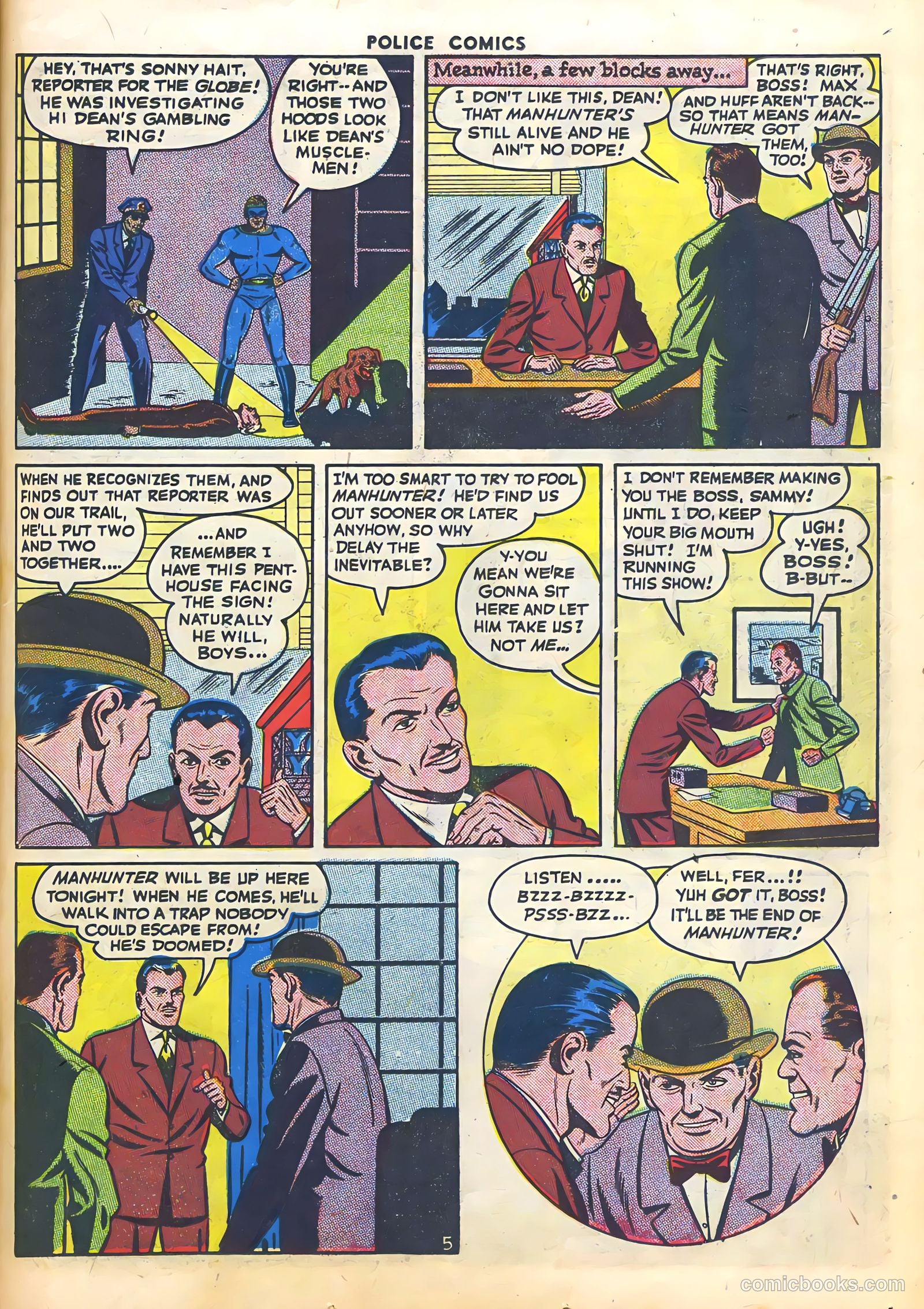 Police Comics #48 — page 23 of 60