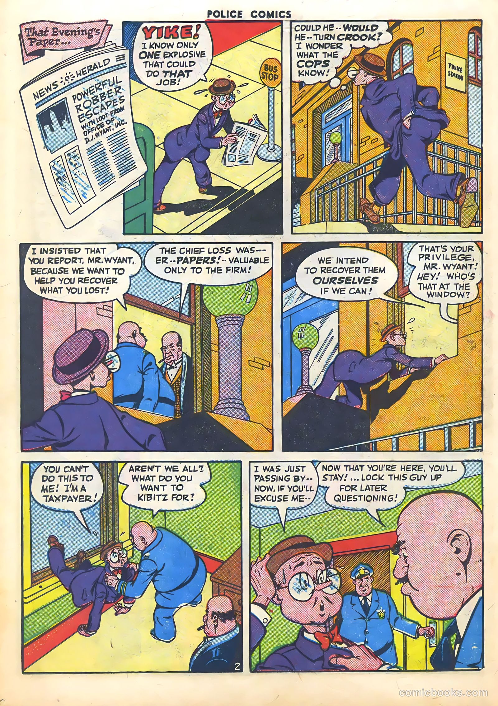 Police Comics #48 — page 38 of 60