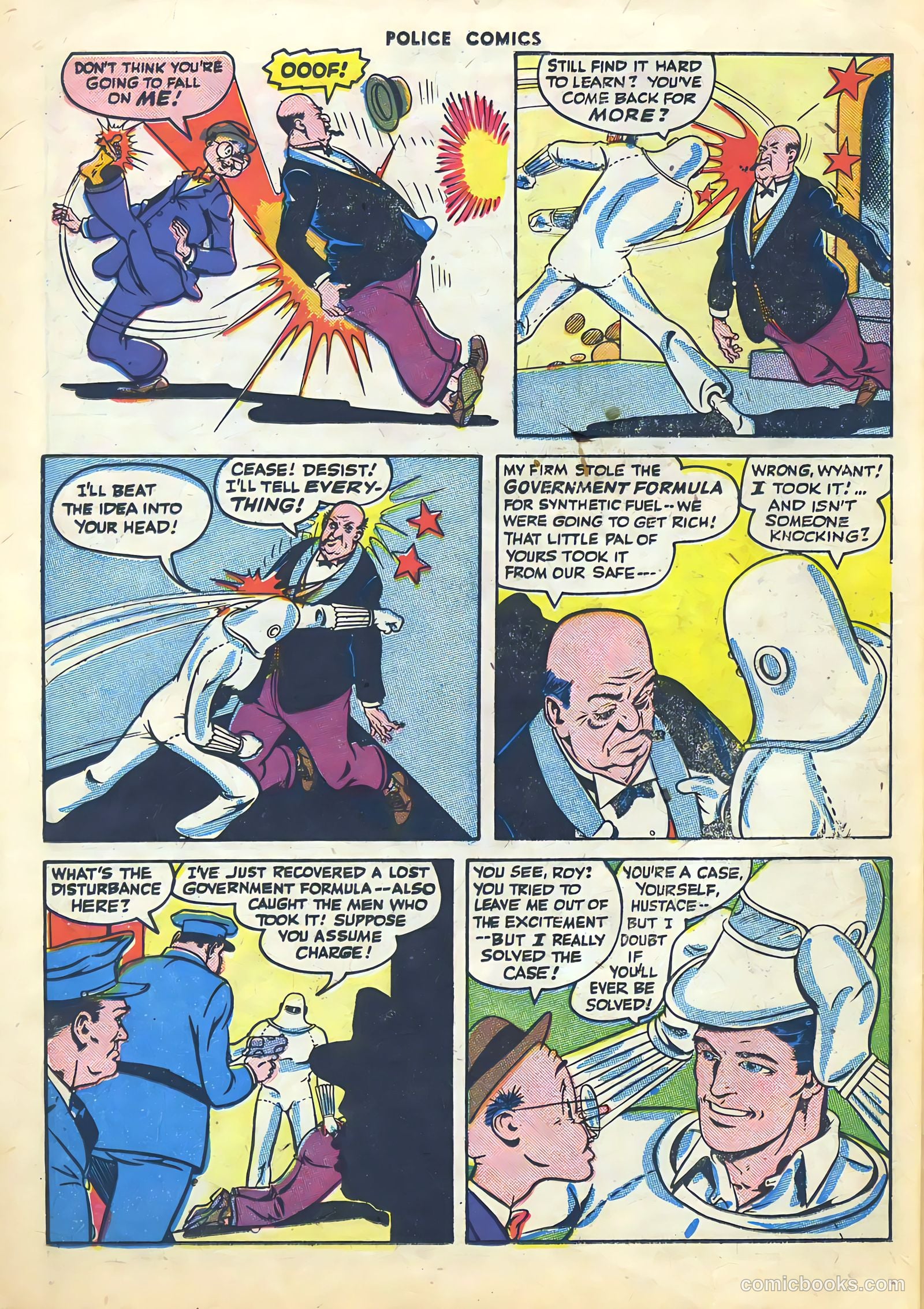 Police Comics #48 — page 42 of 60