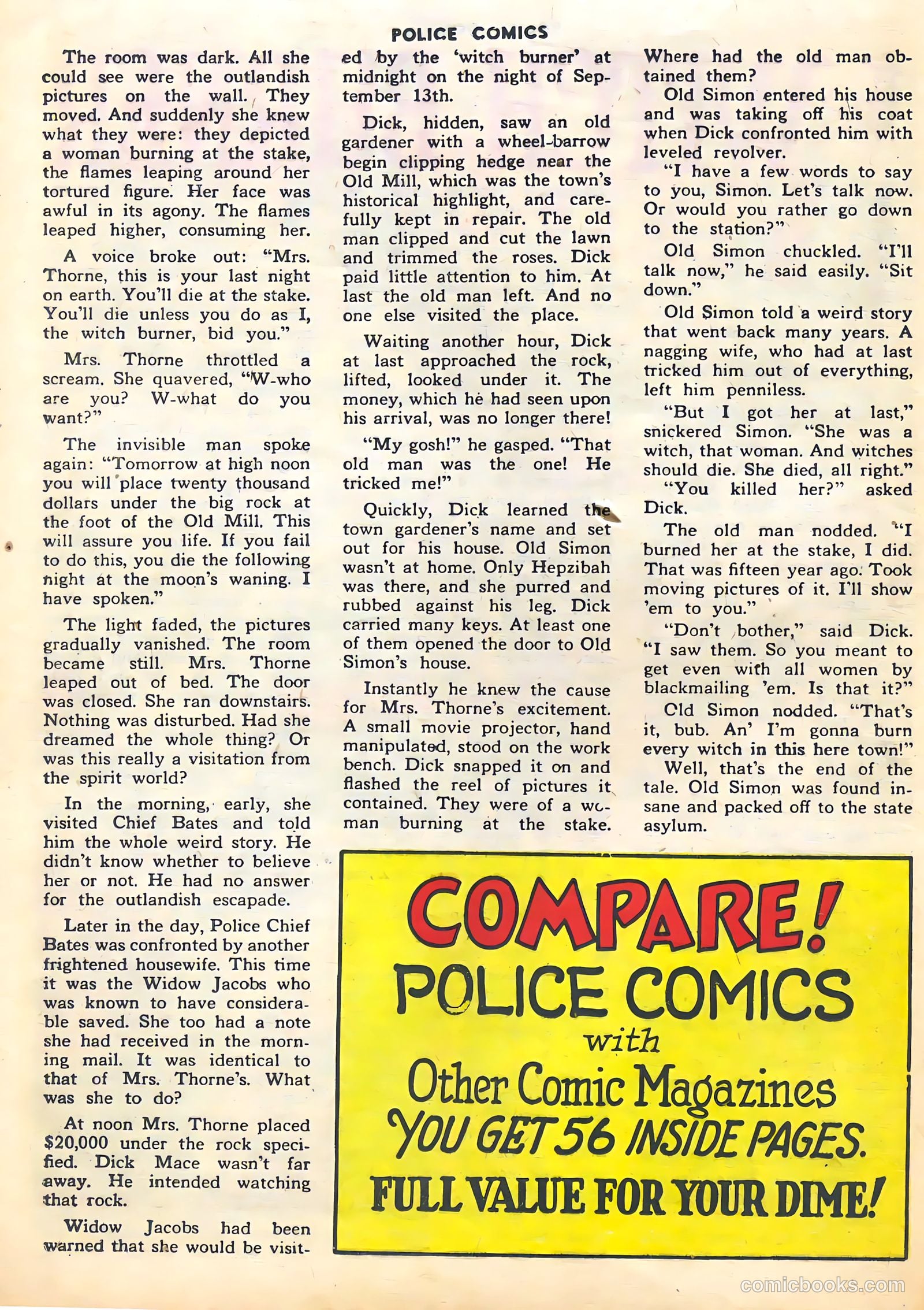 Police Comics #48 — page 44 of 60