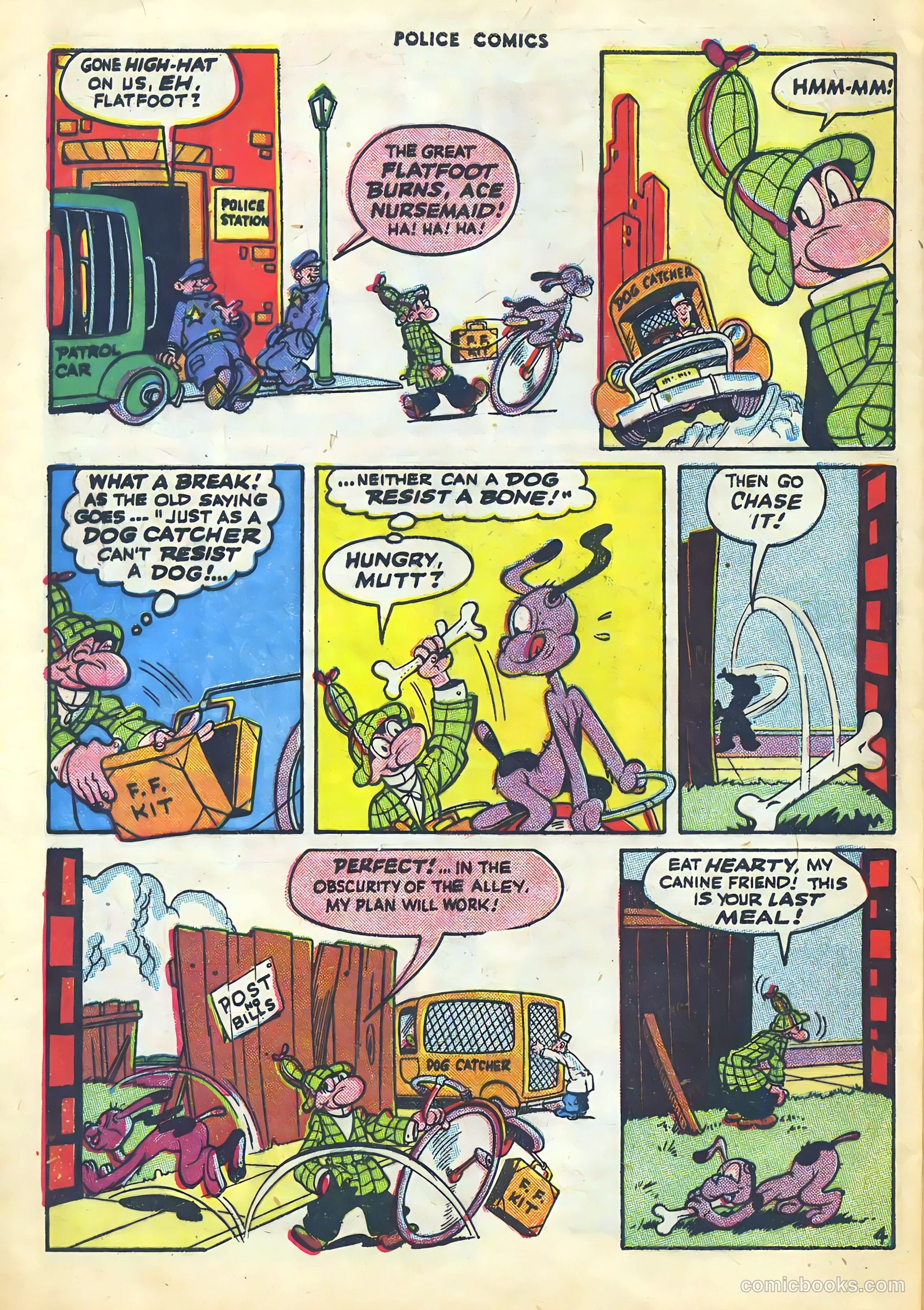 Police Comics #48 — page 48 of 60