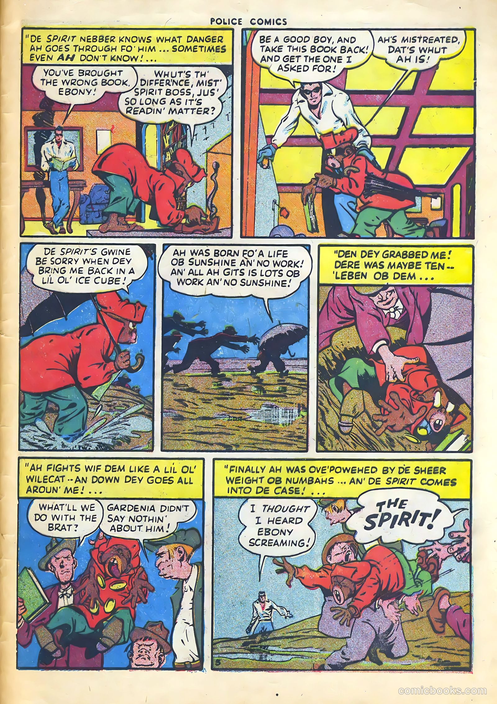 Police Comics #48 — page 55 of 60