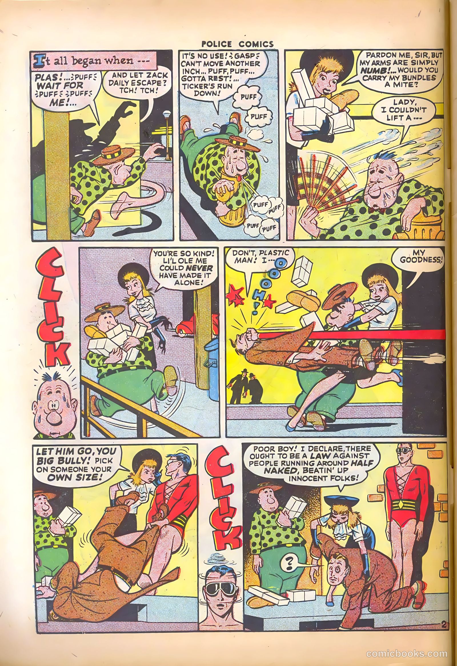 Police Comics #49 — page 4 of 60