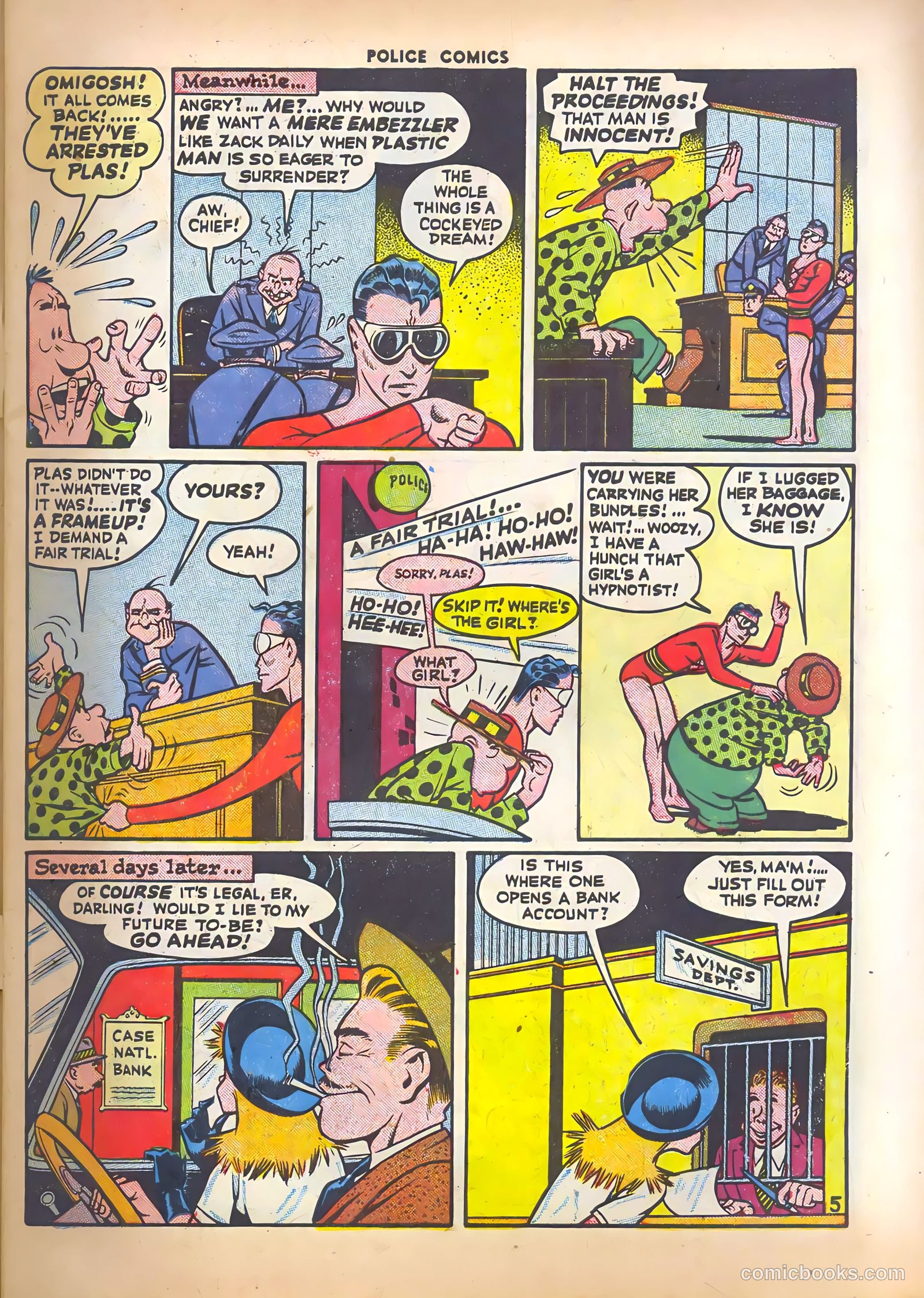 Police Comics #49 — page 7 of 60