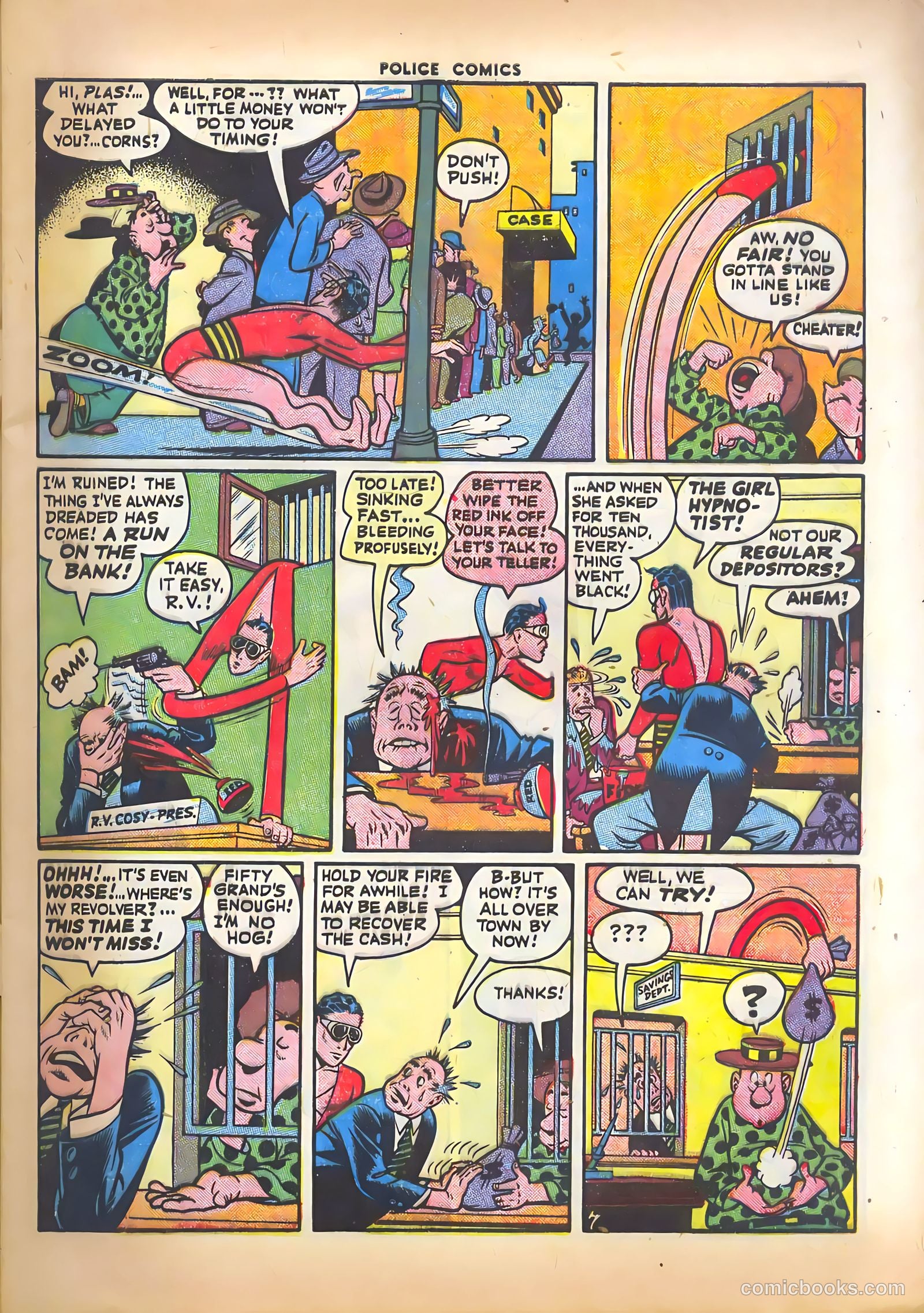 Police Comics #49 — page 9 of 60
