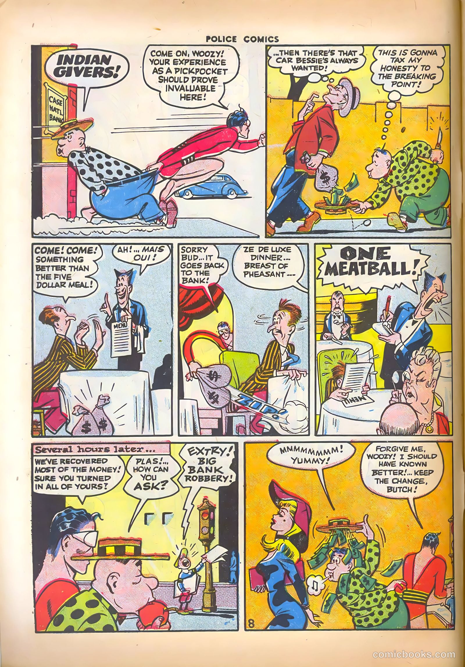 Police Comics #49 — page 10 of 60