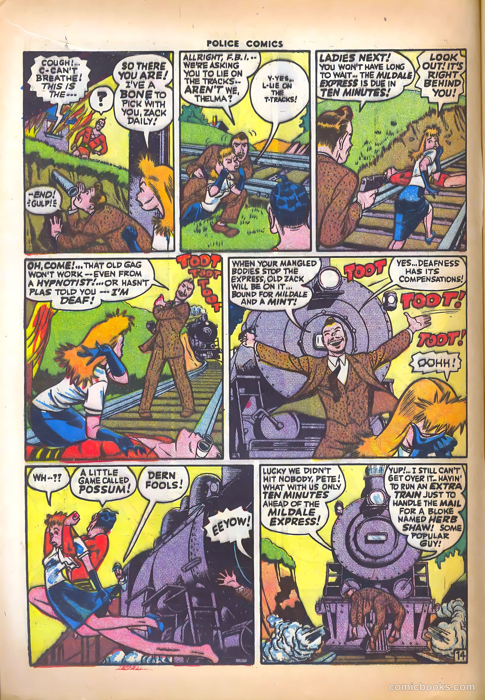 Police Comics #49 — page 16 of 60