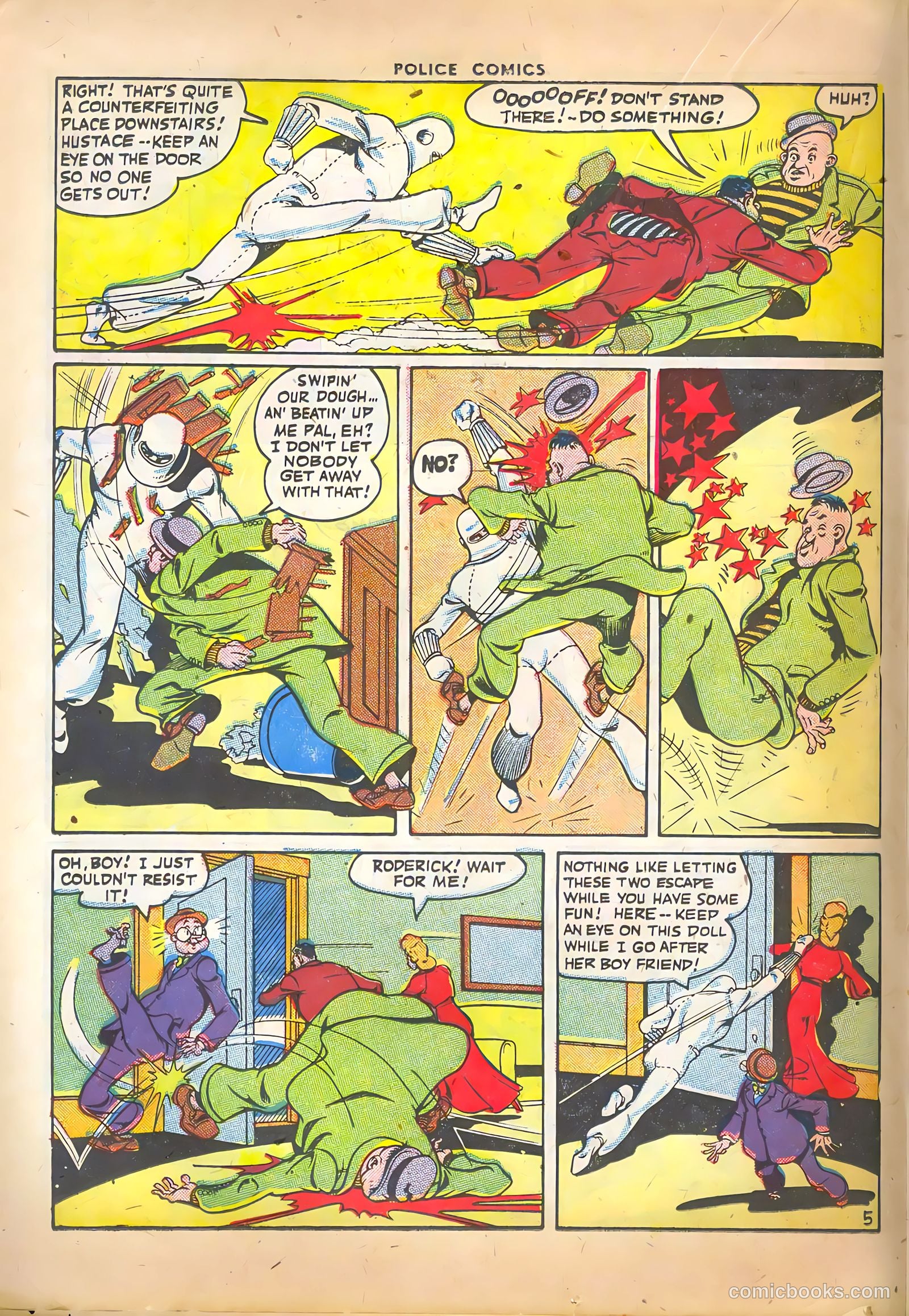 Police Comics #49 — page 28 of 60